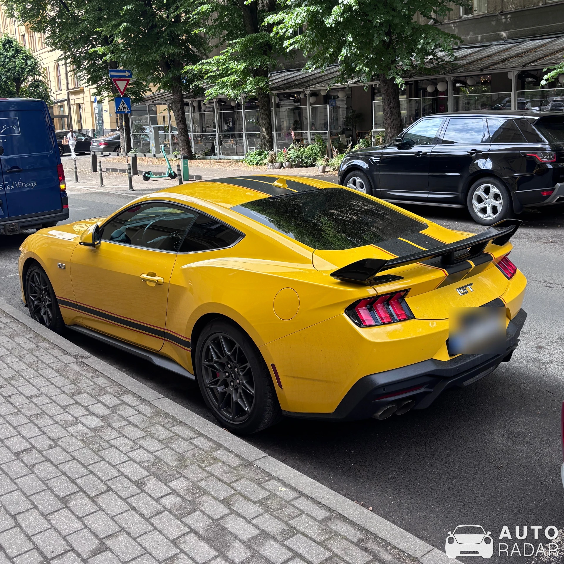 Ford Mustang GT 2024 spotted in Riga