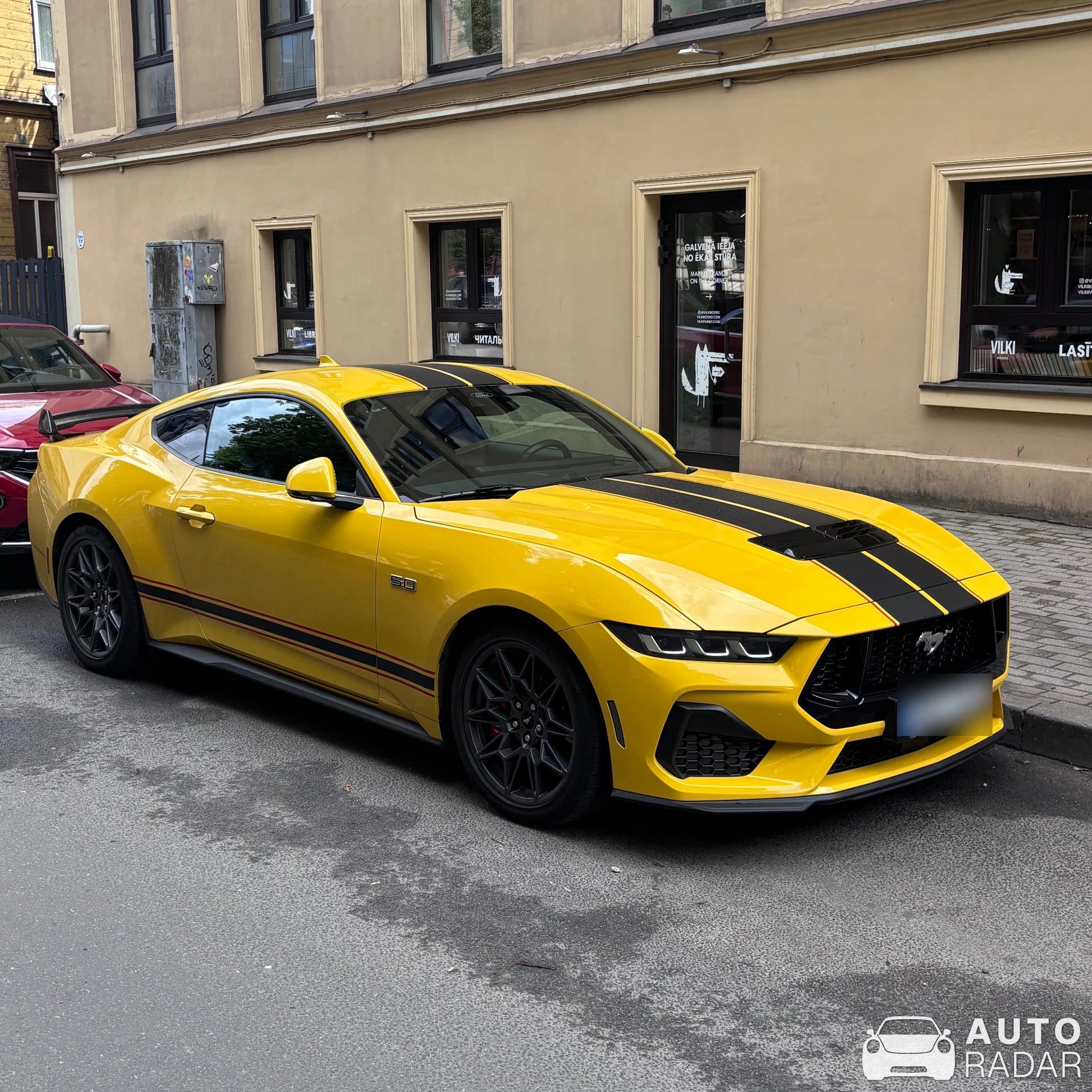 Ford Mustang GT 2024 spotted in Riga, Latvia