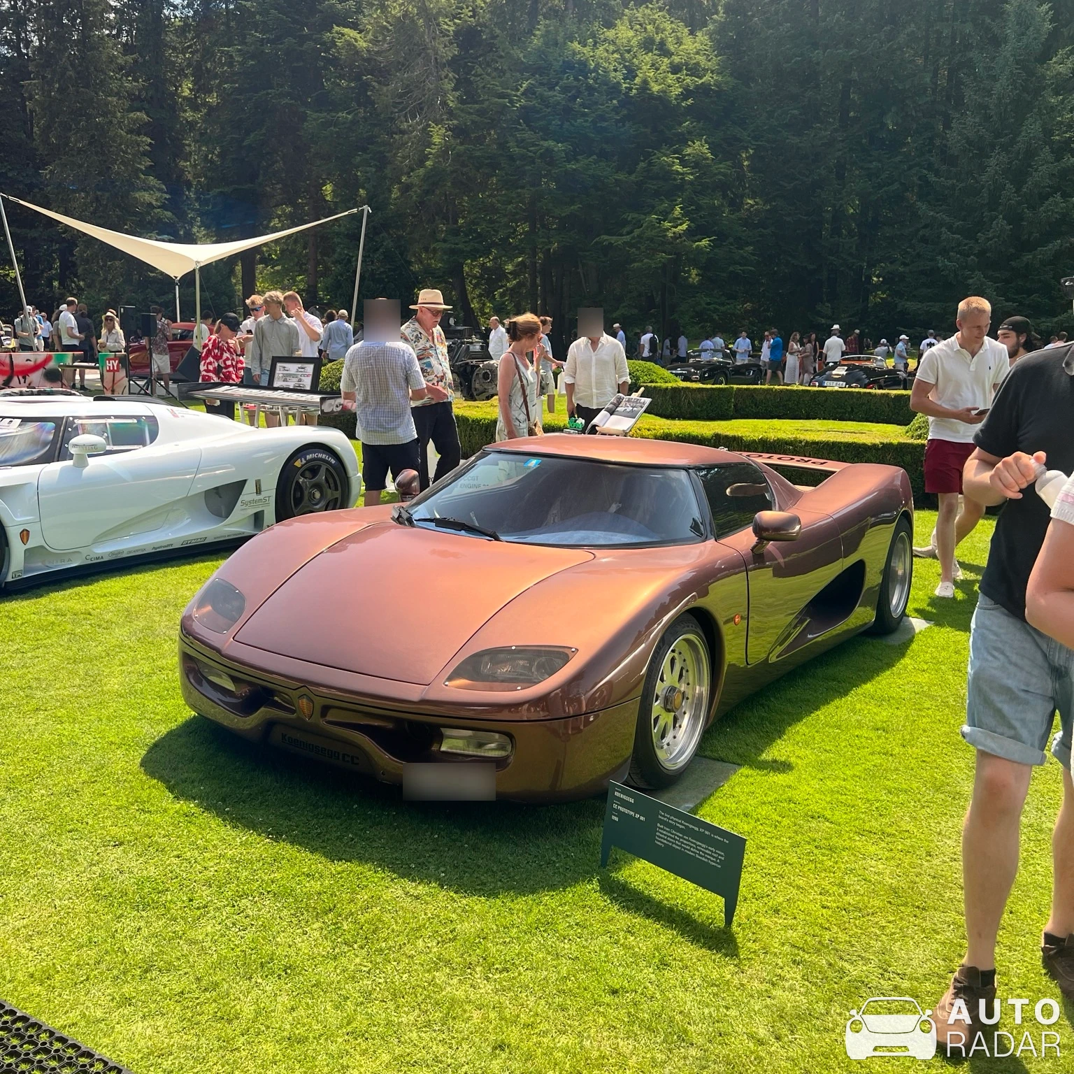 Koenigsegg CC Prototype spotted in Båstad