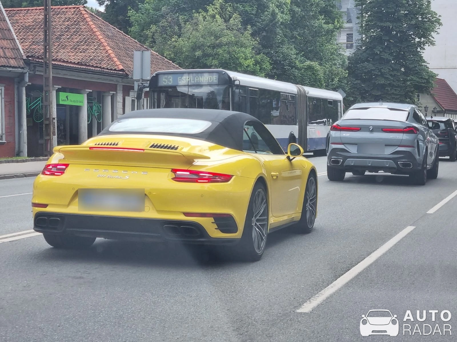 Porsche 991 Turbo S Cabriolet MkII spotted in Cēsis