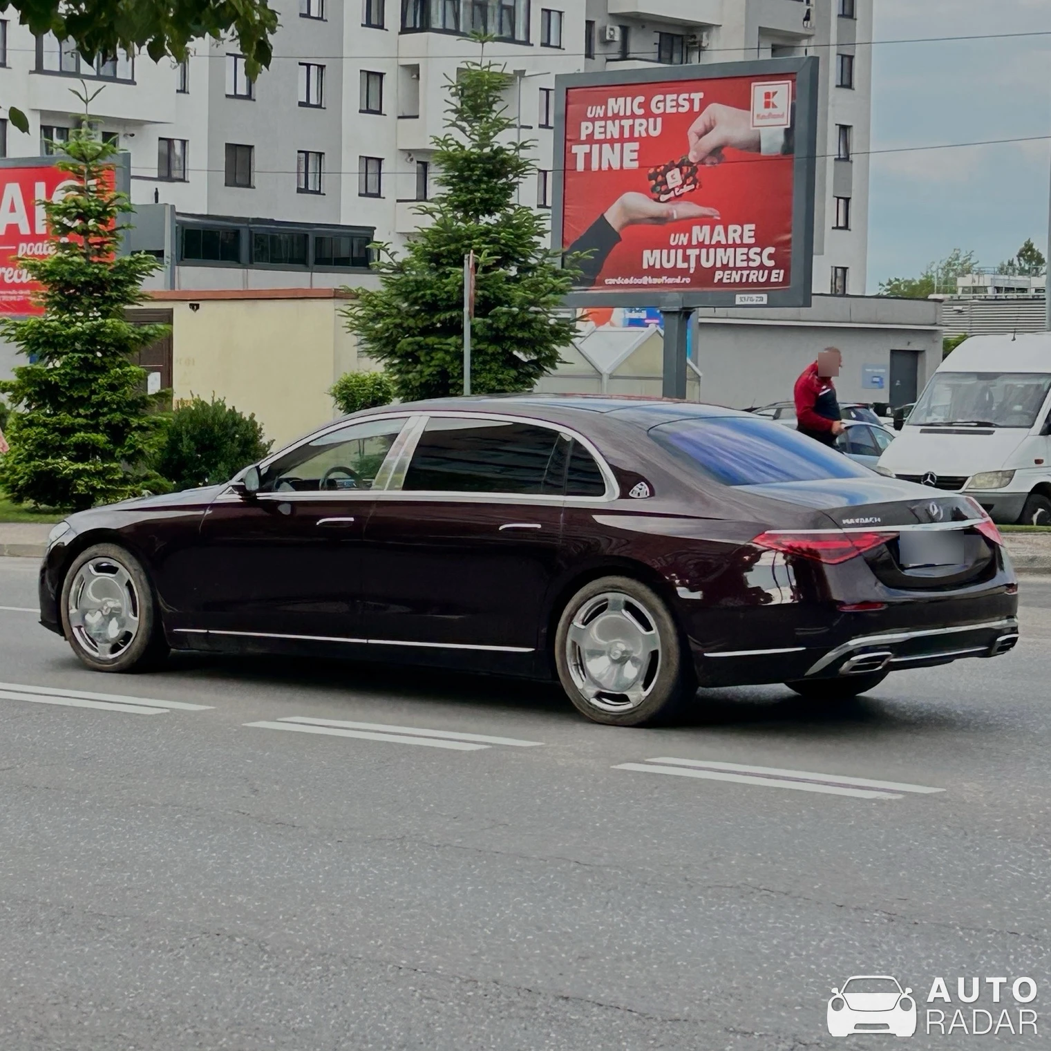 Mercedes-Maybach S 680 spotted in Târgoviște