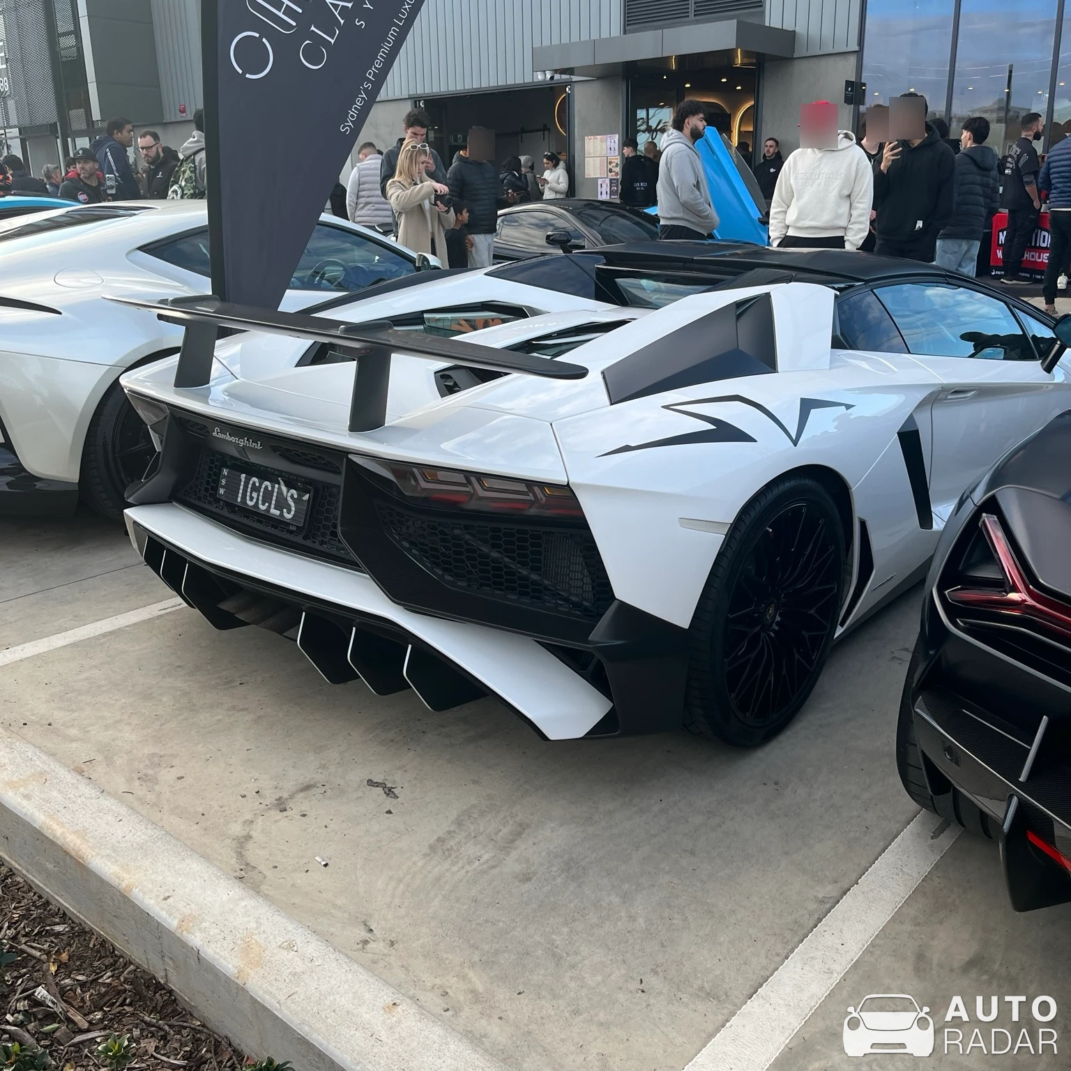 Lamborghini Aventador LP750-4 SuperVeloce Roadster spotted in Eastern Creek