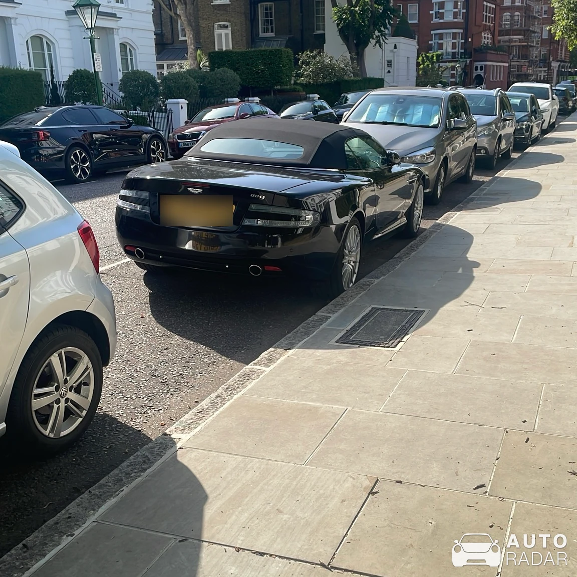 Aston Martin DB9 Volante spotted in London