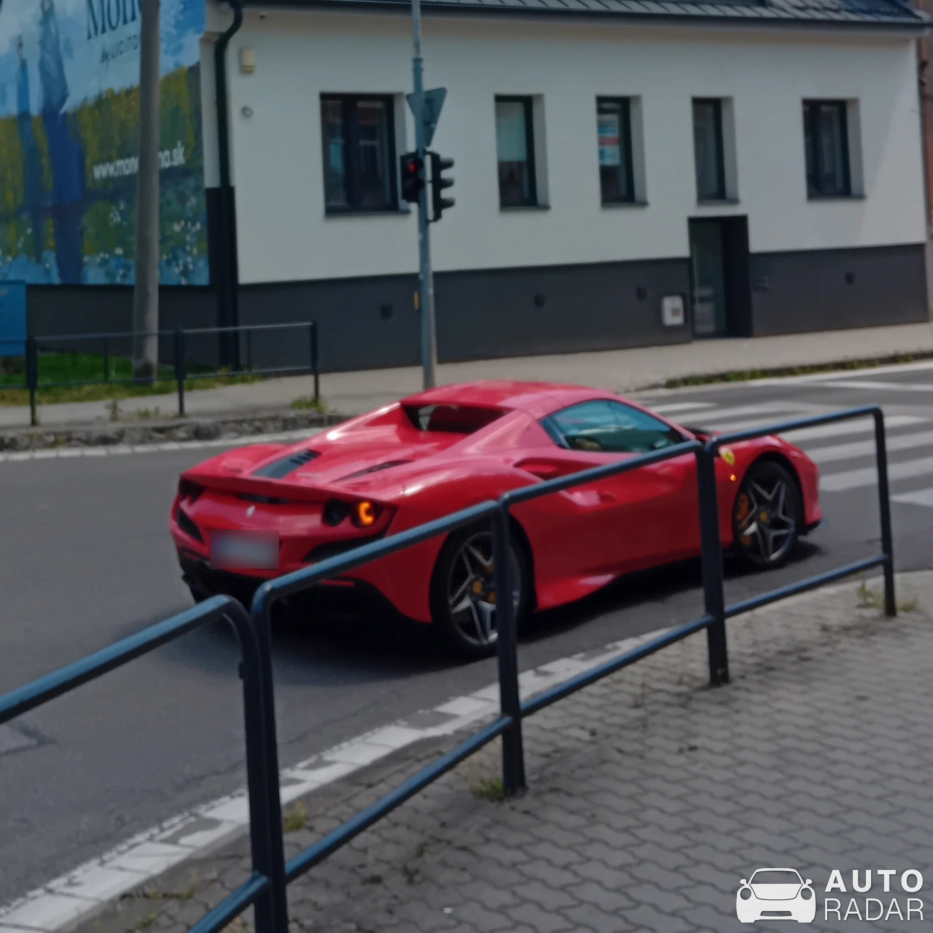 Ferrari F8 Tributo spotted in Gbeľany