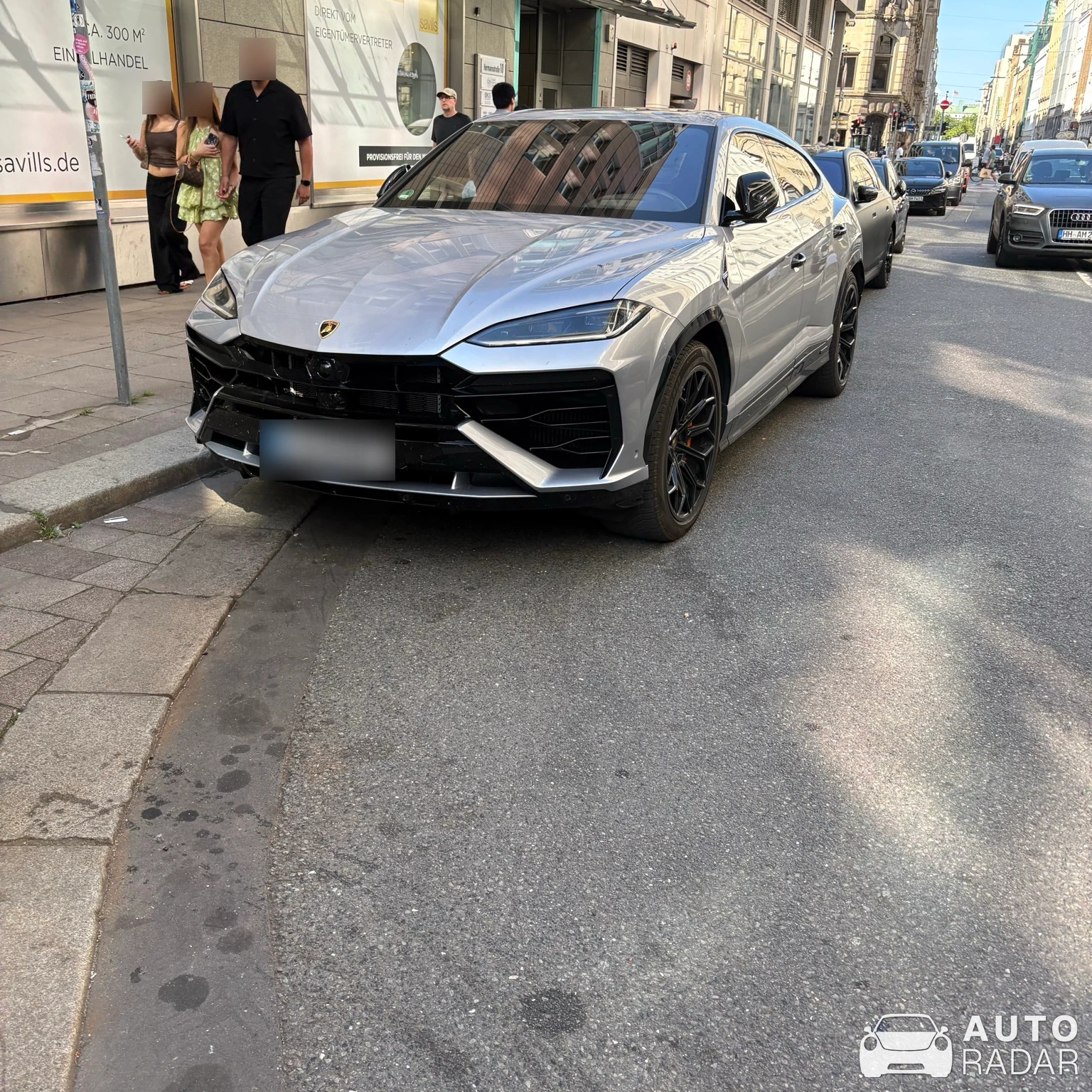 Lamborghini Urus spotted in Hamburg