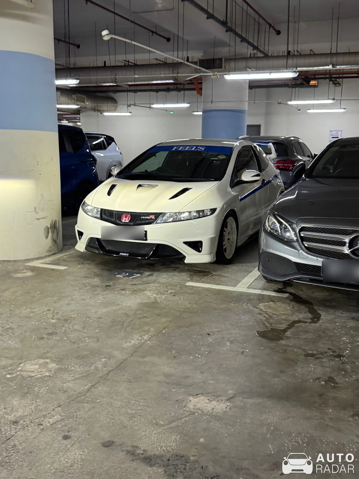 Honda Civic Type R FN2 spotted in Singapore