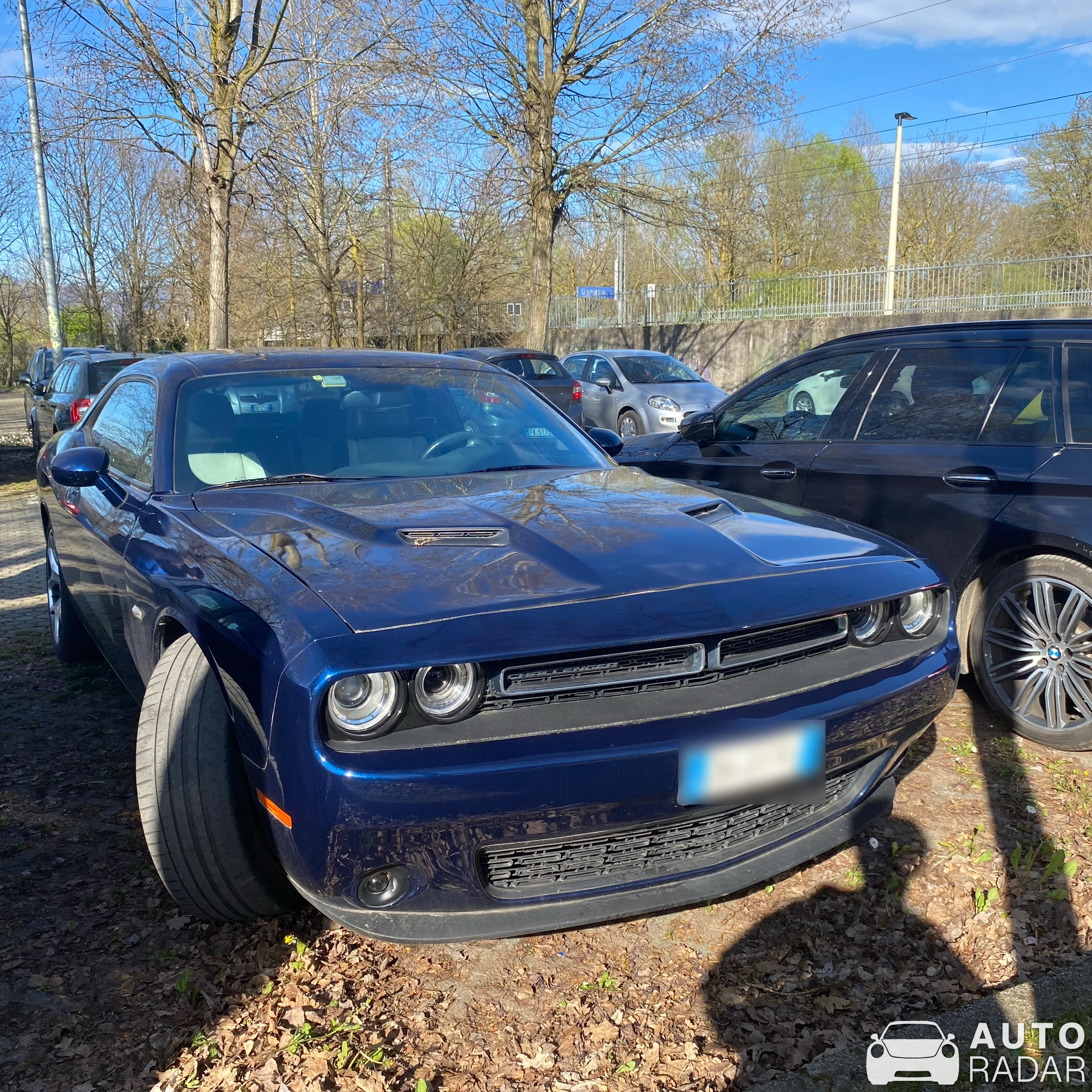 Dodge Challenger spotted in Lecco