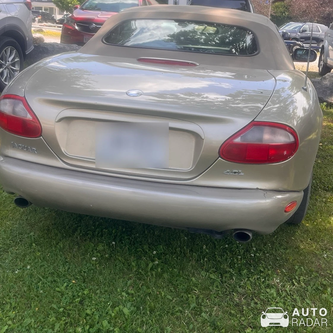 Jaguar XK8 spotted in Bemus Point