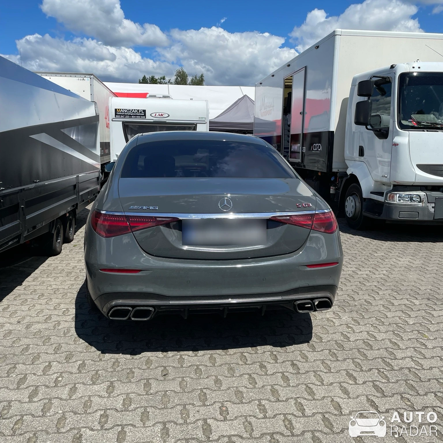 Mercedes-AMG S 63 E-Performance W223 spotted in Poznań