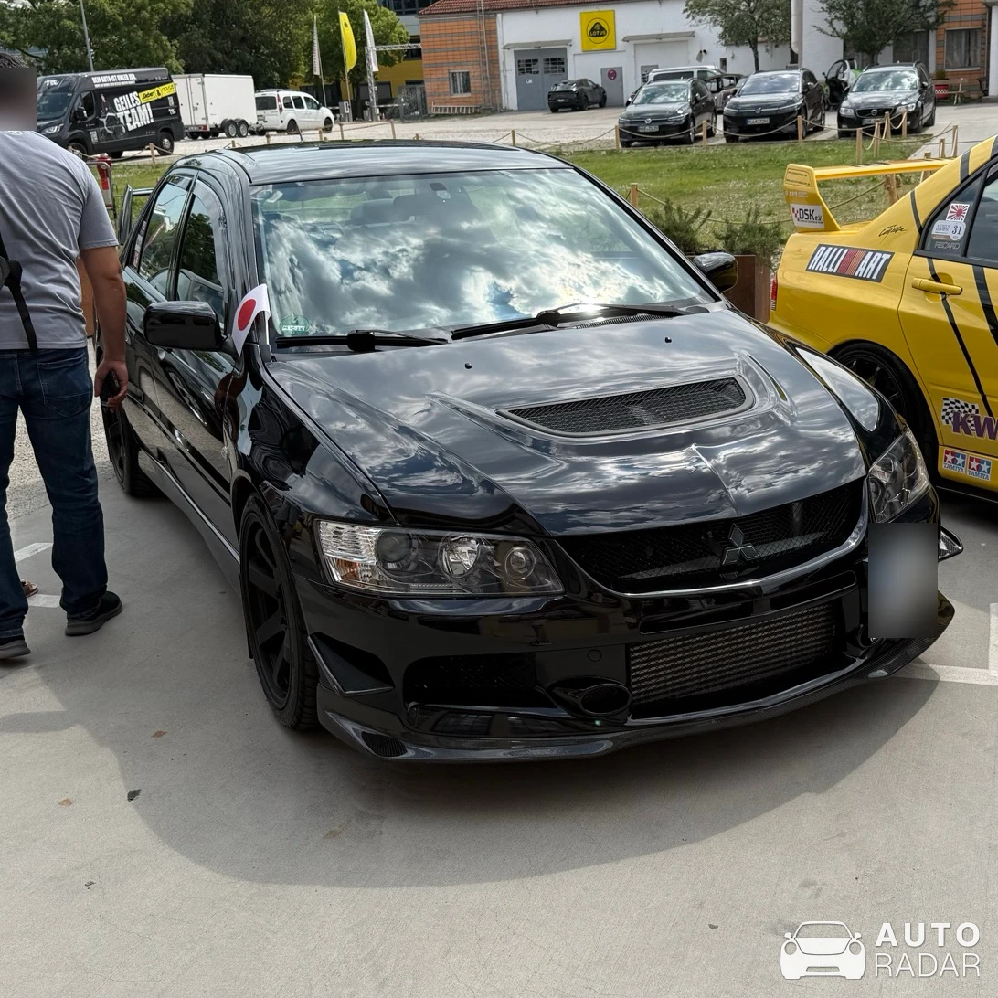 Mitsubishi Lancer Evolution VIII spotted in München