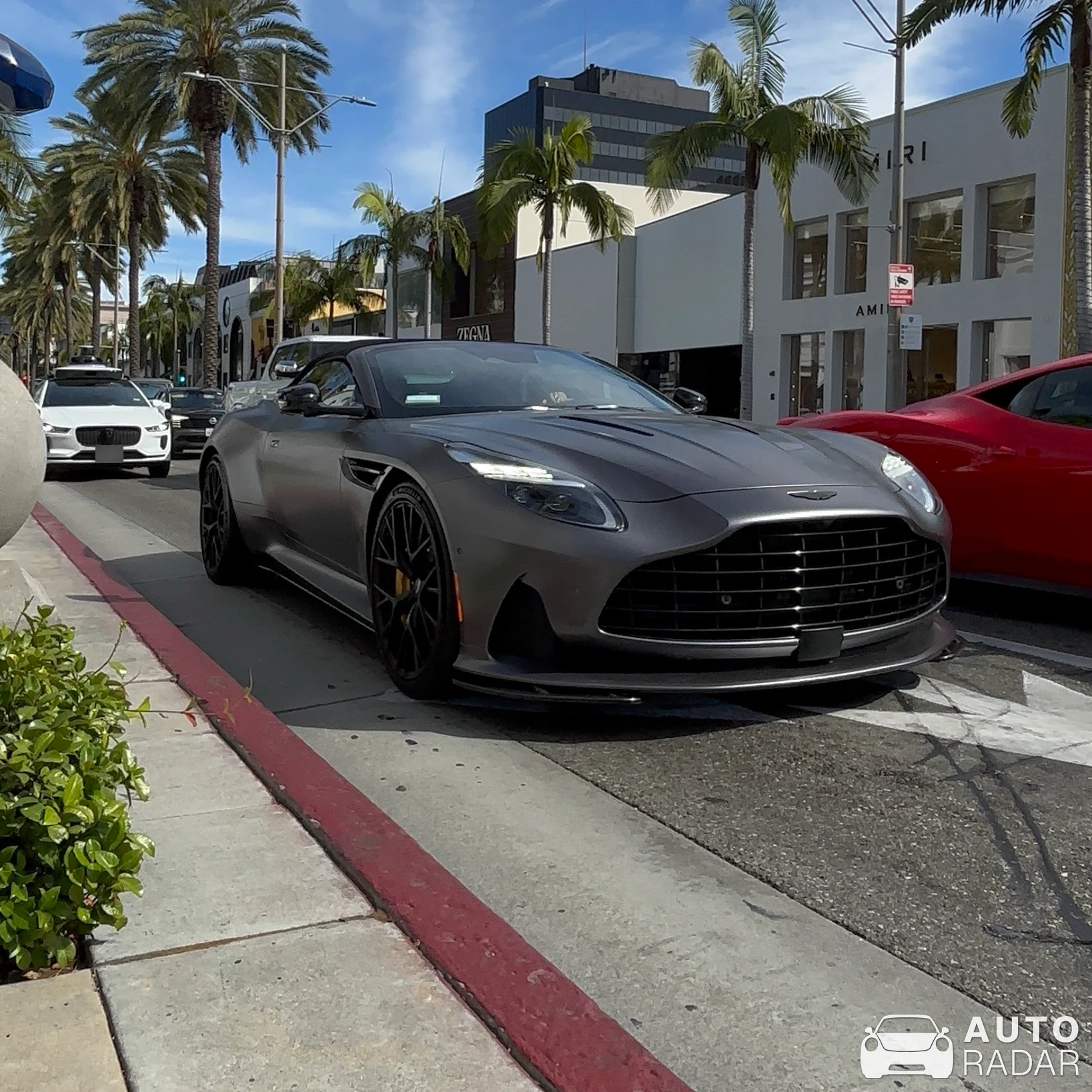 Aston Martin DBS Volante spotted in Beverly Hills