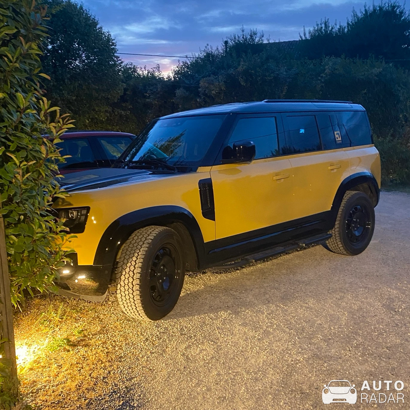 Land Rover Defender 110 Trophy Edition spotted in Felino