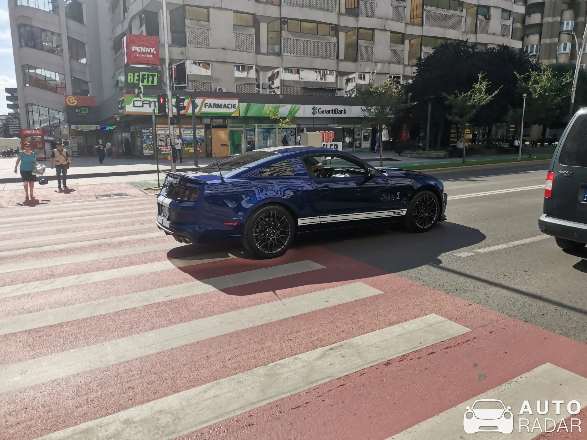 Ford Mustang Shelby GT500 spotted in Bacău