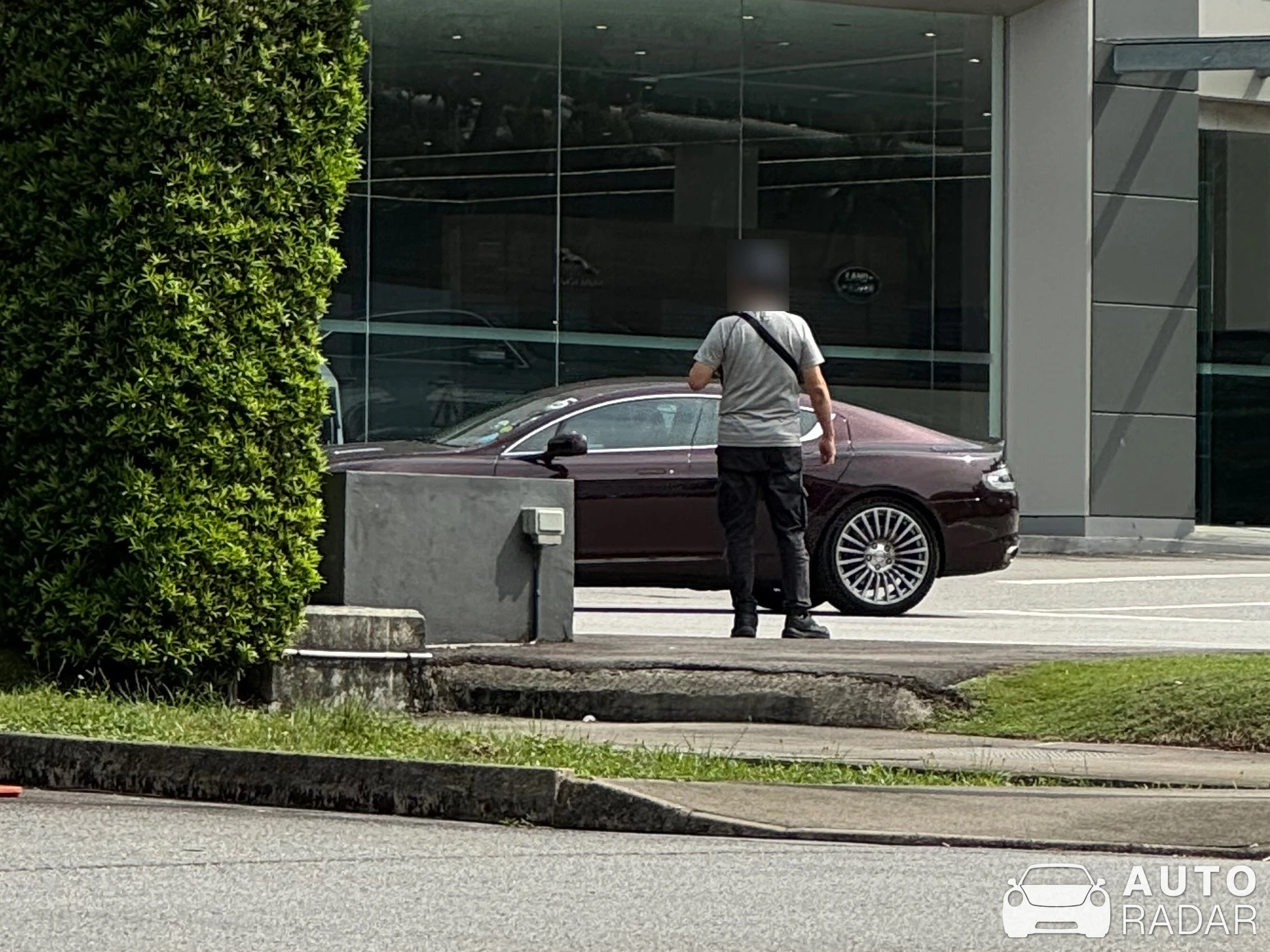 Aston Martin Rapide S spotted in Singapore