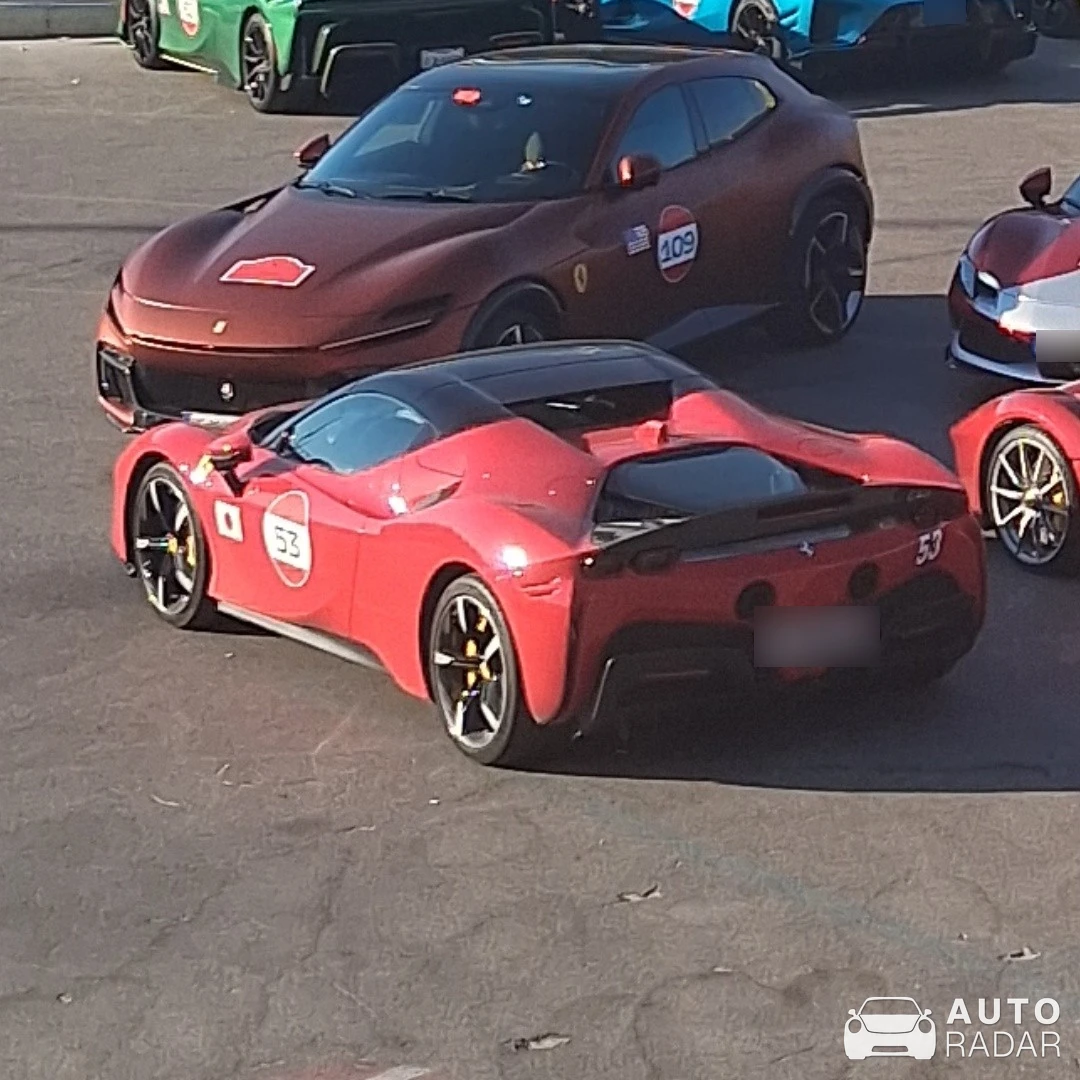 Ferrari SF90 Spider spotted in Pireas
