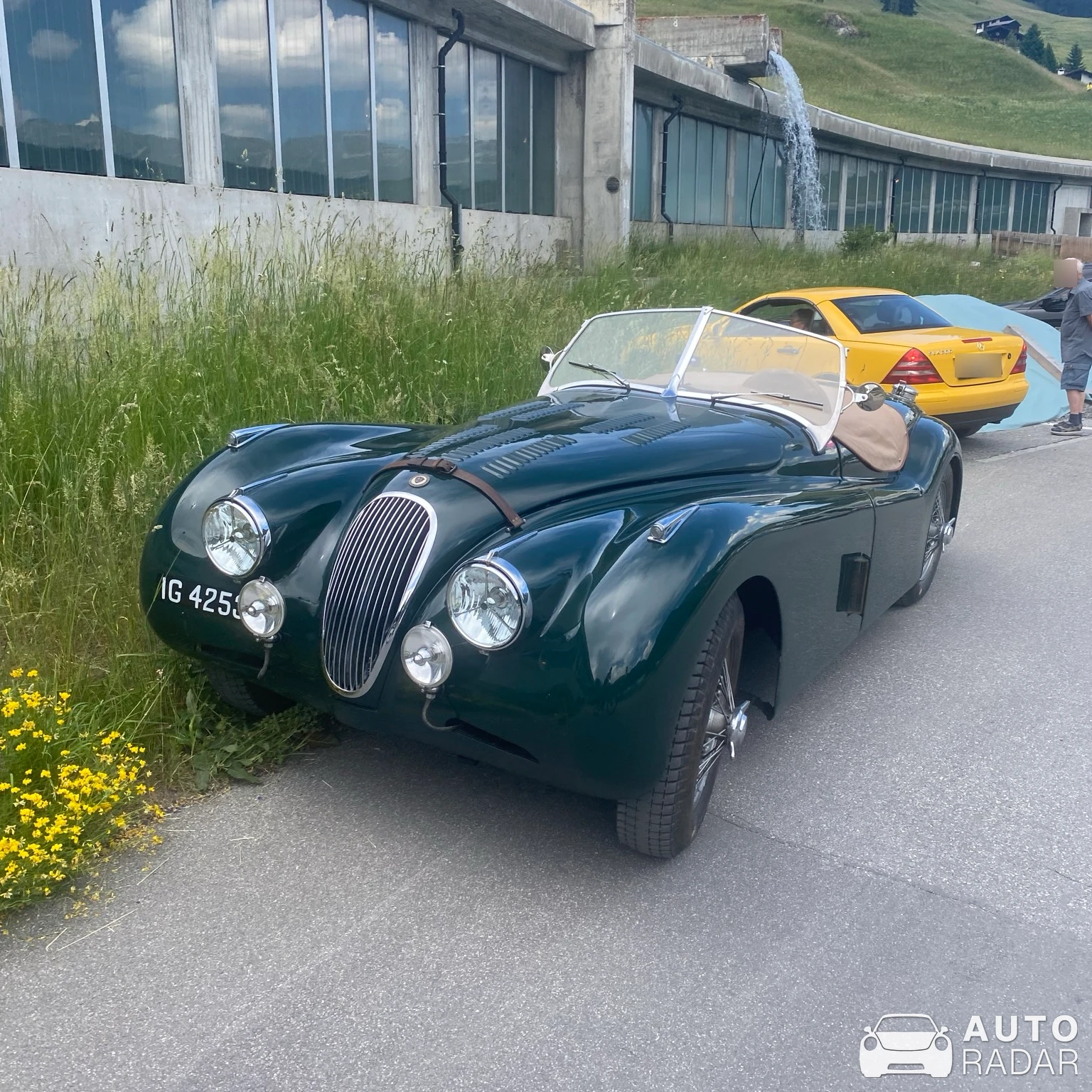 Jaguar XKR 120 spotted in Davos Platz