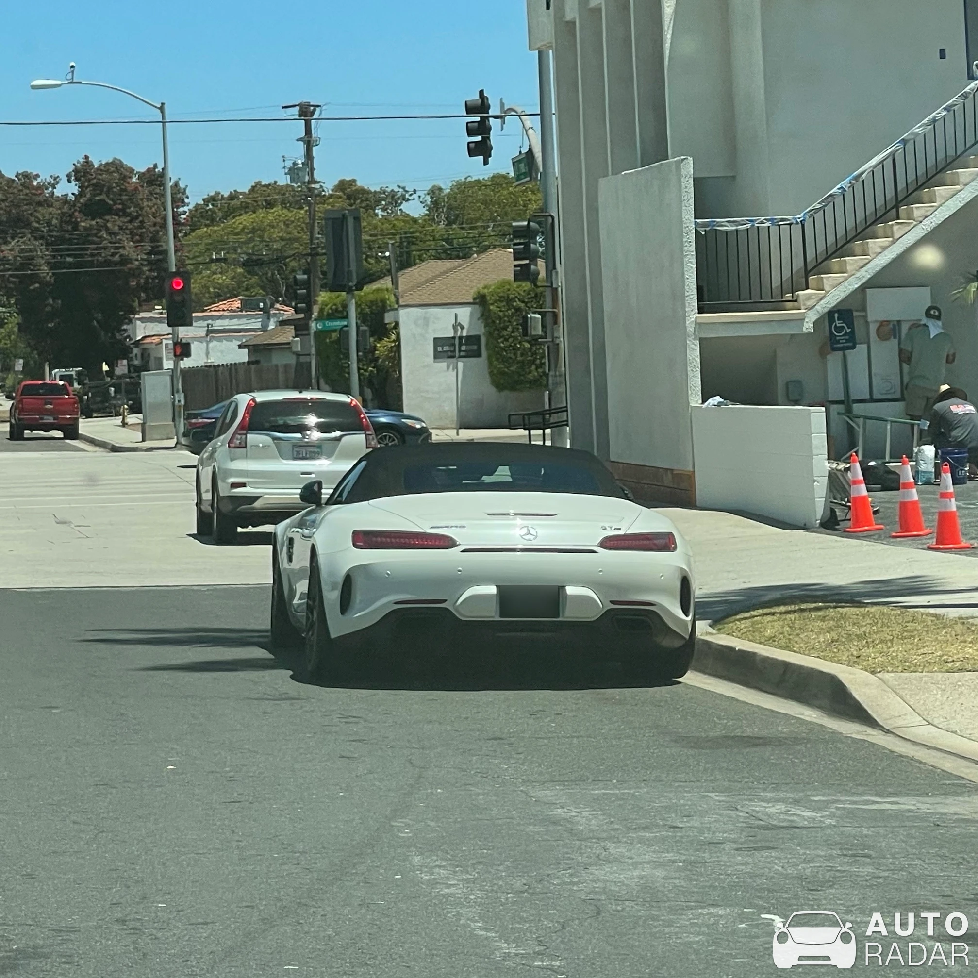 Mercedes-AMG GT S Roadster R190 spotted in Torrance