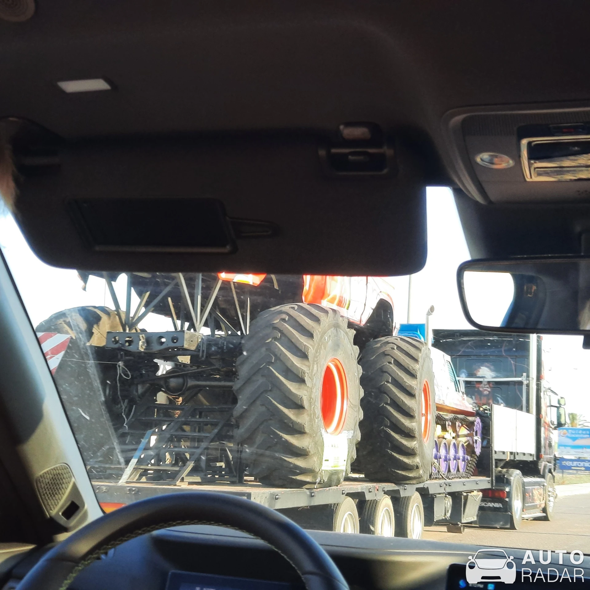 Chevrolet Silverado Monster Truck spotted in Los Montesinos