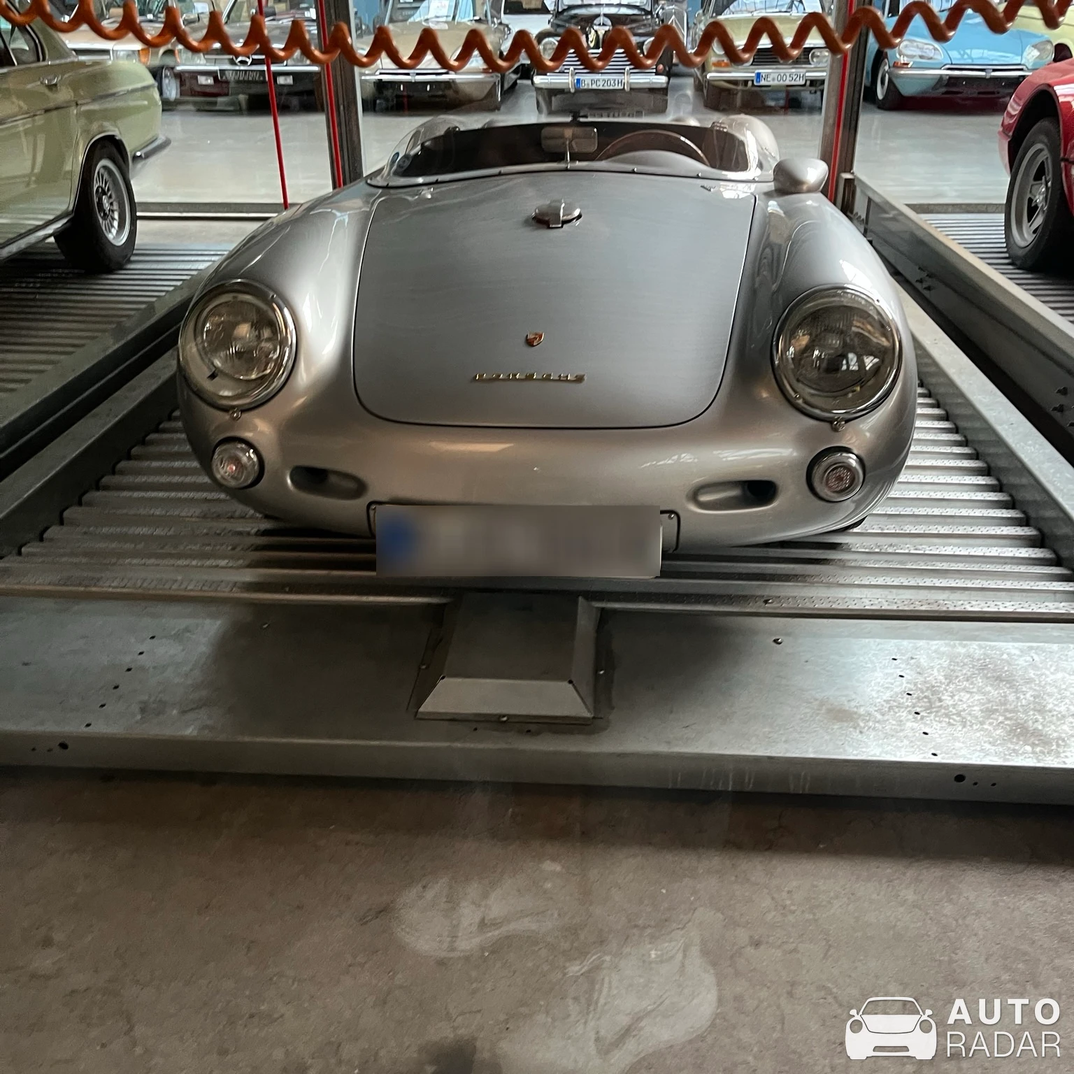 Porsche 550 Spyder spotted in Berlin