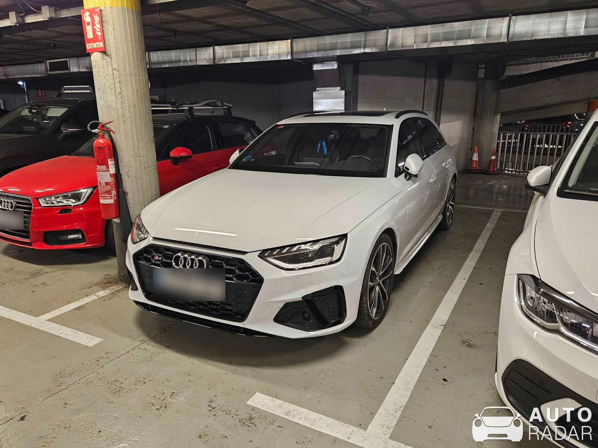 Audi S4 Avant B9 spotted in Zaragoza