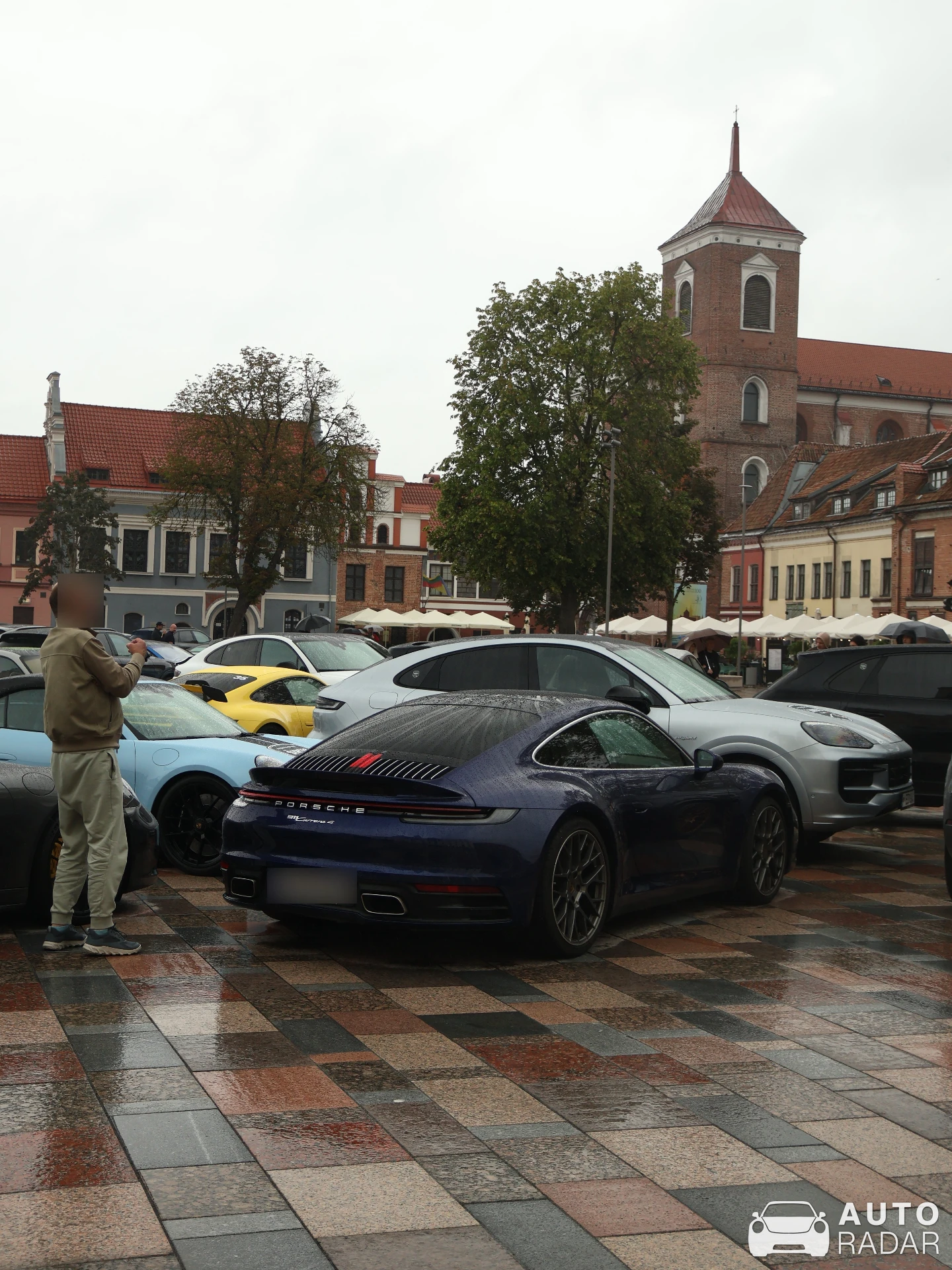 Porsche 992 Carrera 4 MkI spotted in Kaunas