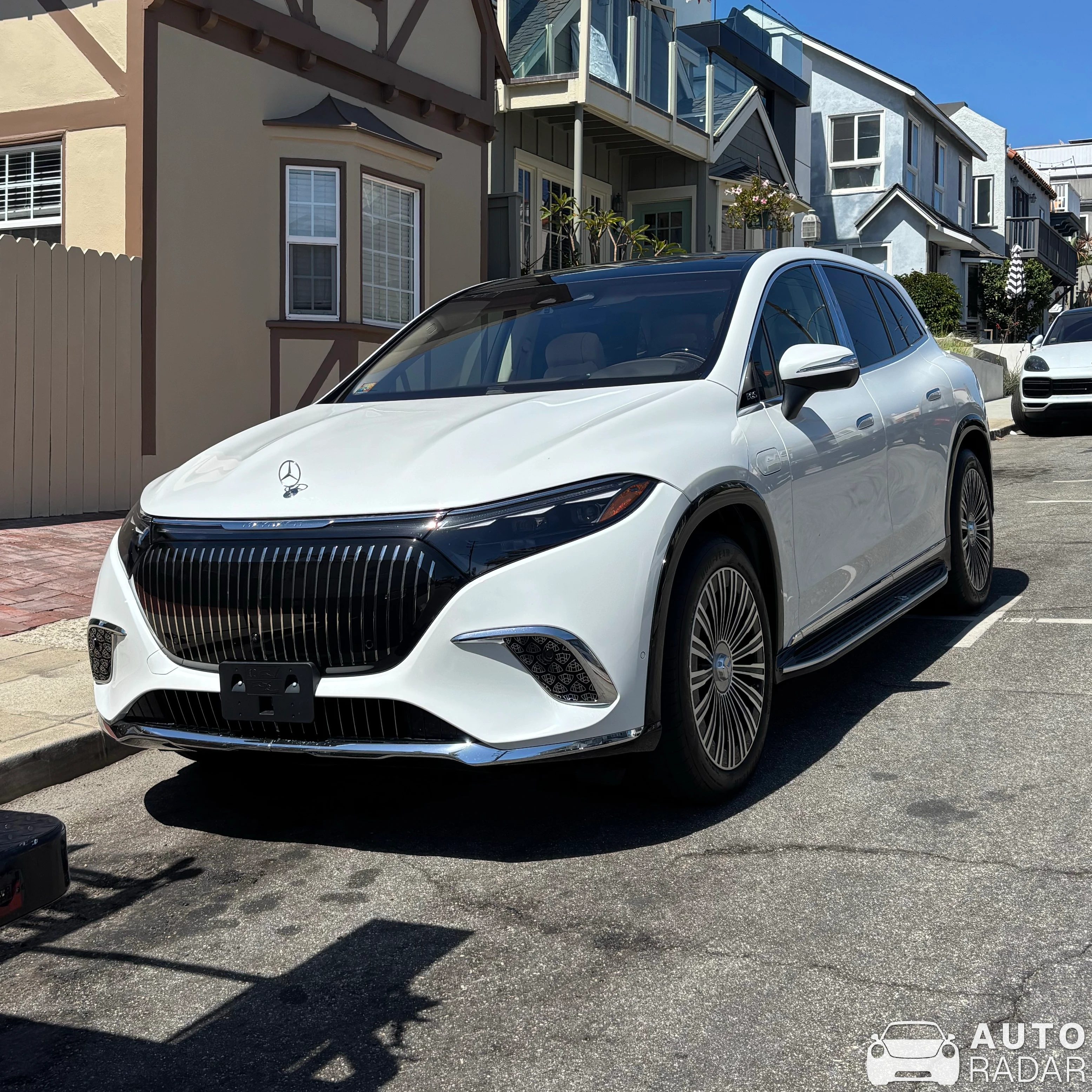 Mercedes-Maybach EQS SUV spotted in Hermosa Beach