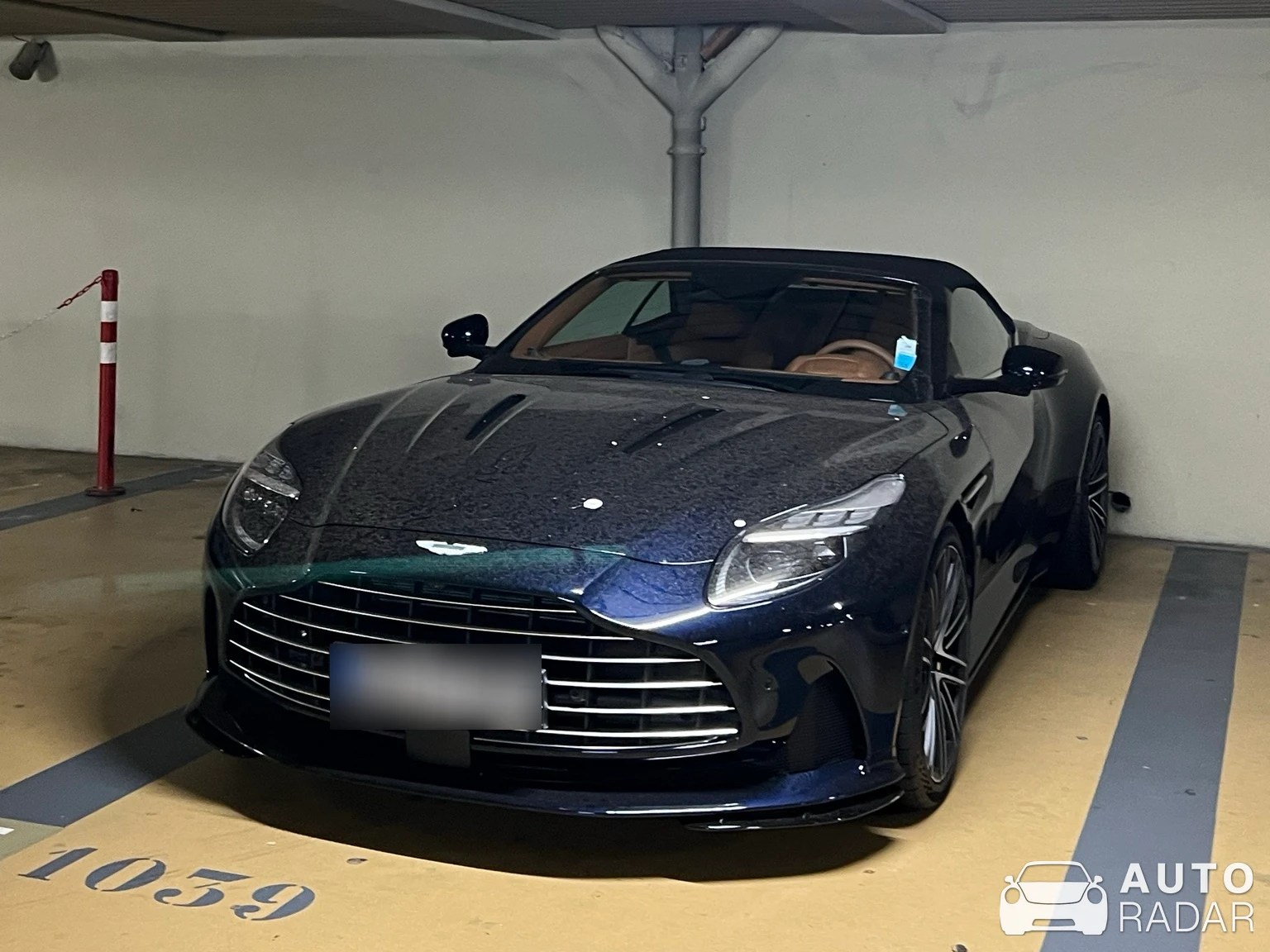 Aston Martin DB12 Volante spotted in Monaco