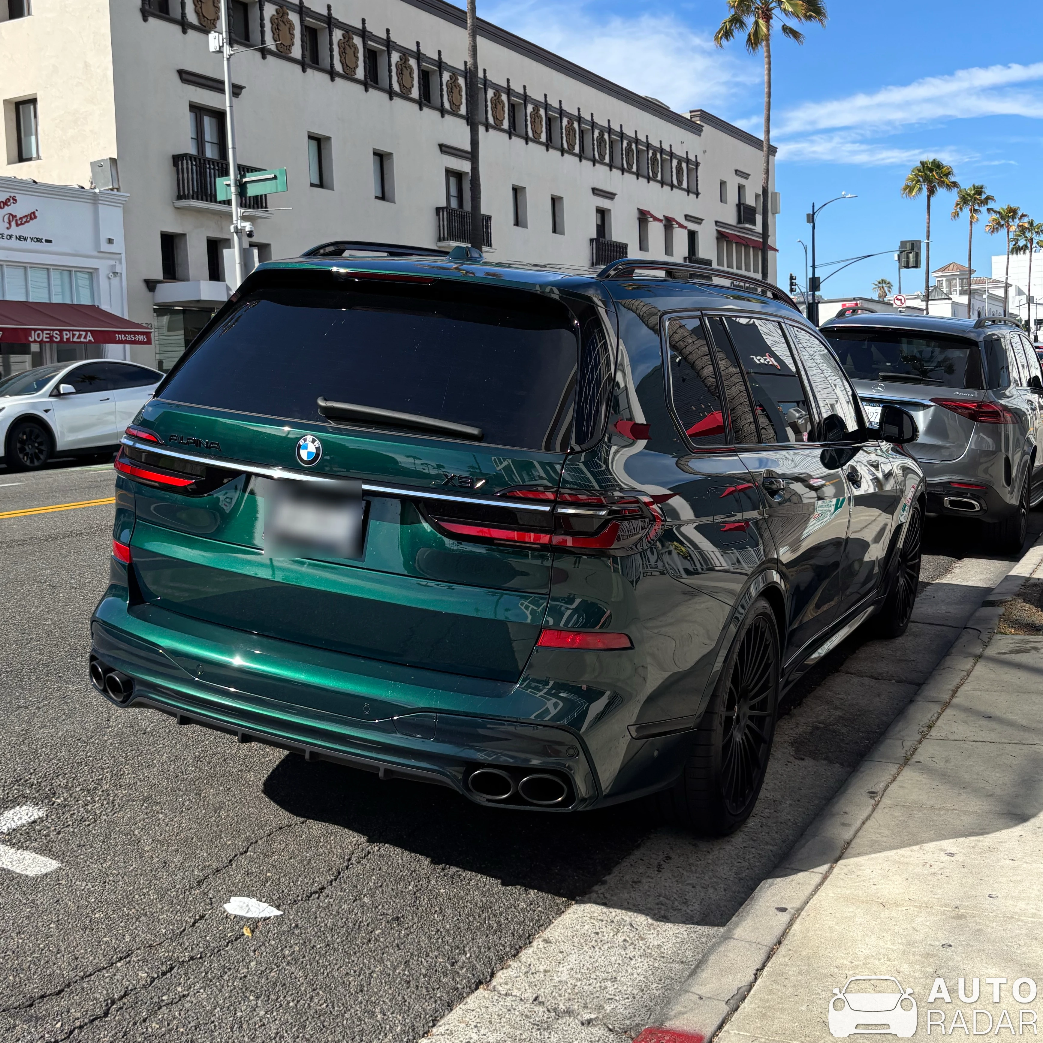 Alpina XB7 spotted in Beverly Hills