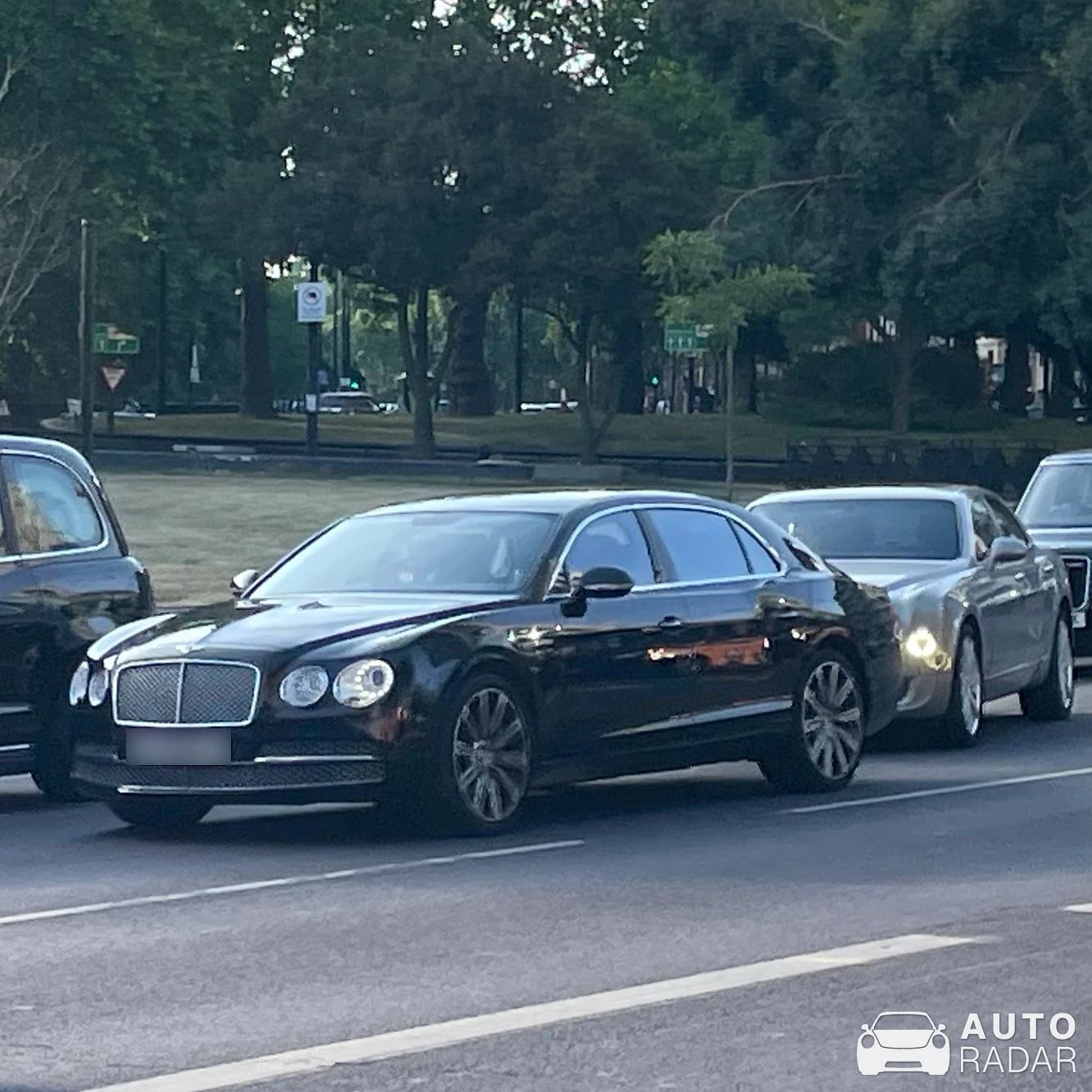 Bentley Continental Flying Spur spotted in London