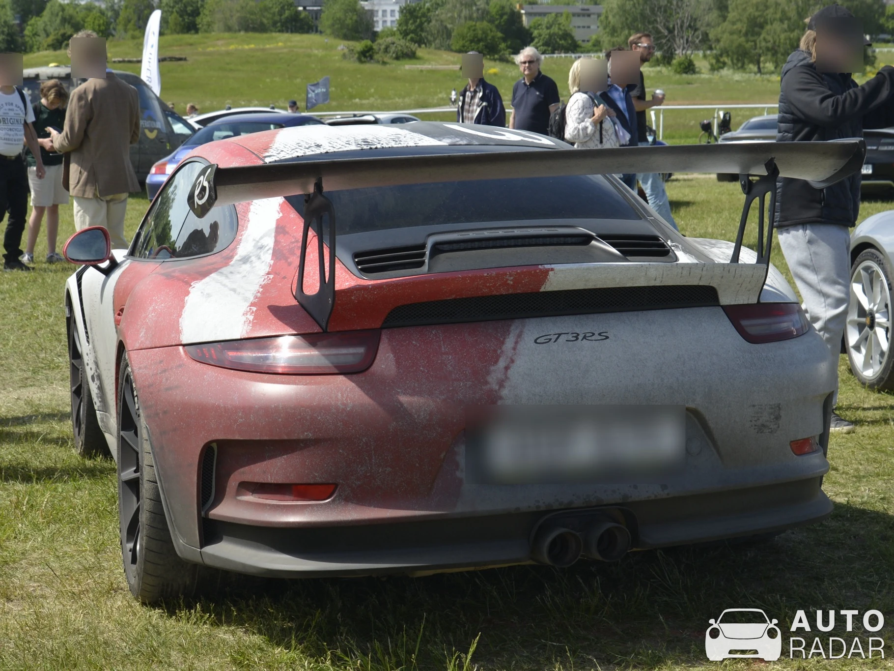 Porsche 991 GT3 RS MkI spotted in Stockholm