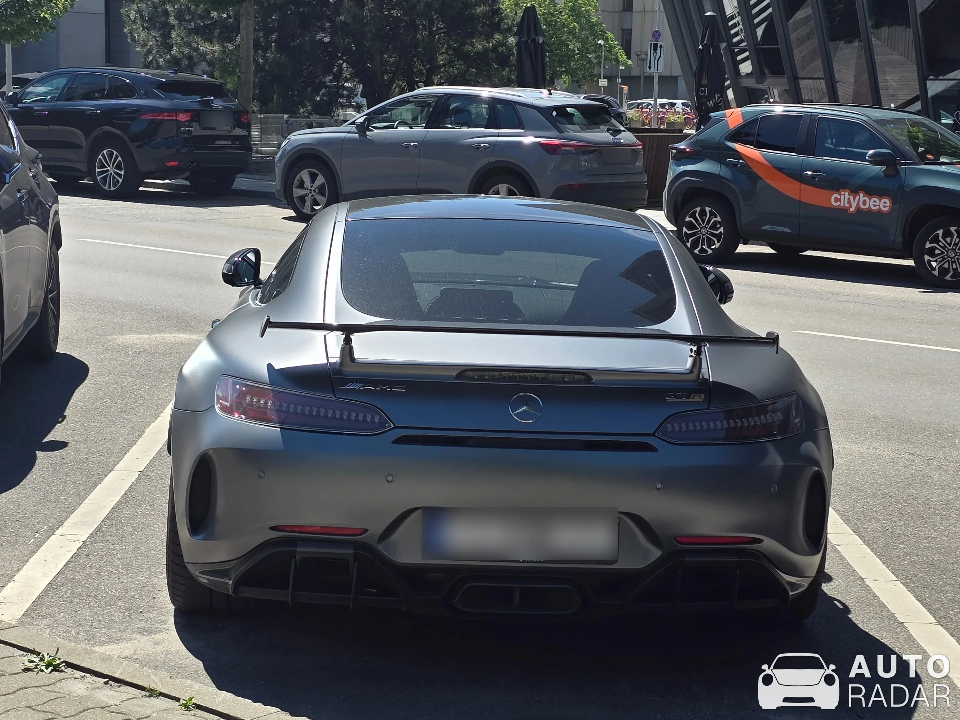 Mercedes-AMG GT C C190 spotted in Vilnius