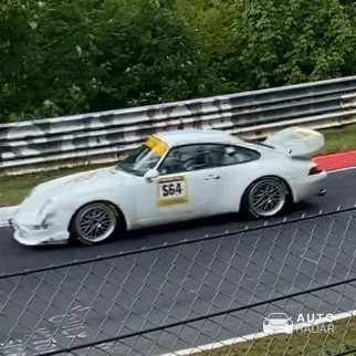 Porsche 993 GT2 spotted in Egmond aan Zee