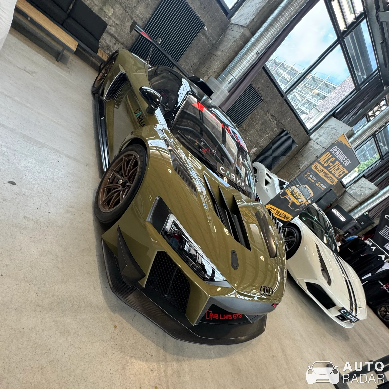 Audi R8 LMS spotted in München