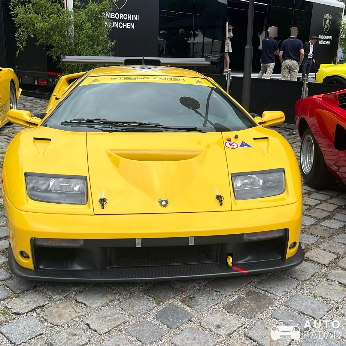 Lamborghini Diablo GTR spotted in Gmund am Tegernsee