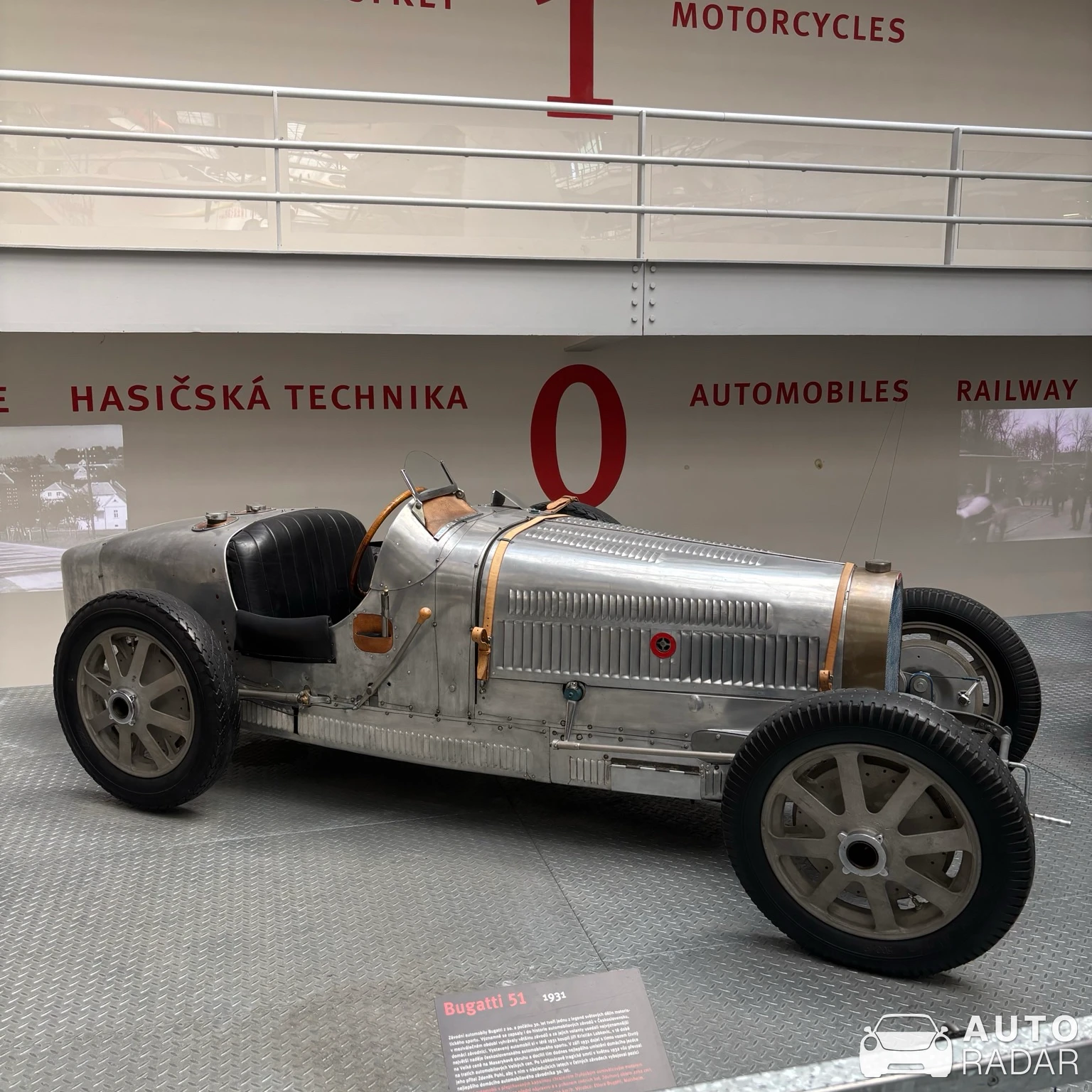 Bugatti Type 51 spotted in Prague 7