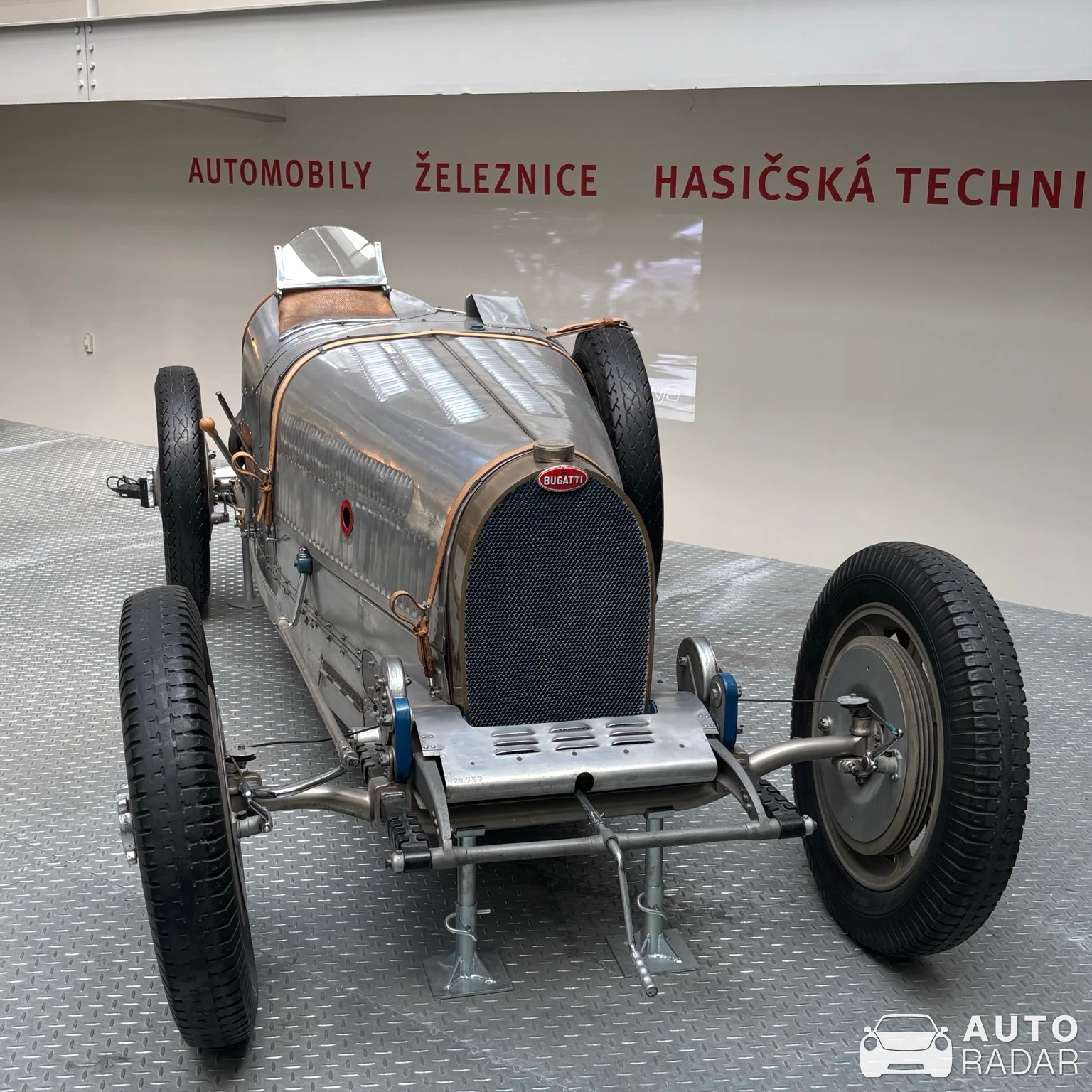 Bugatti Type 51 spotted in Prague 7, Česko