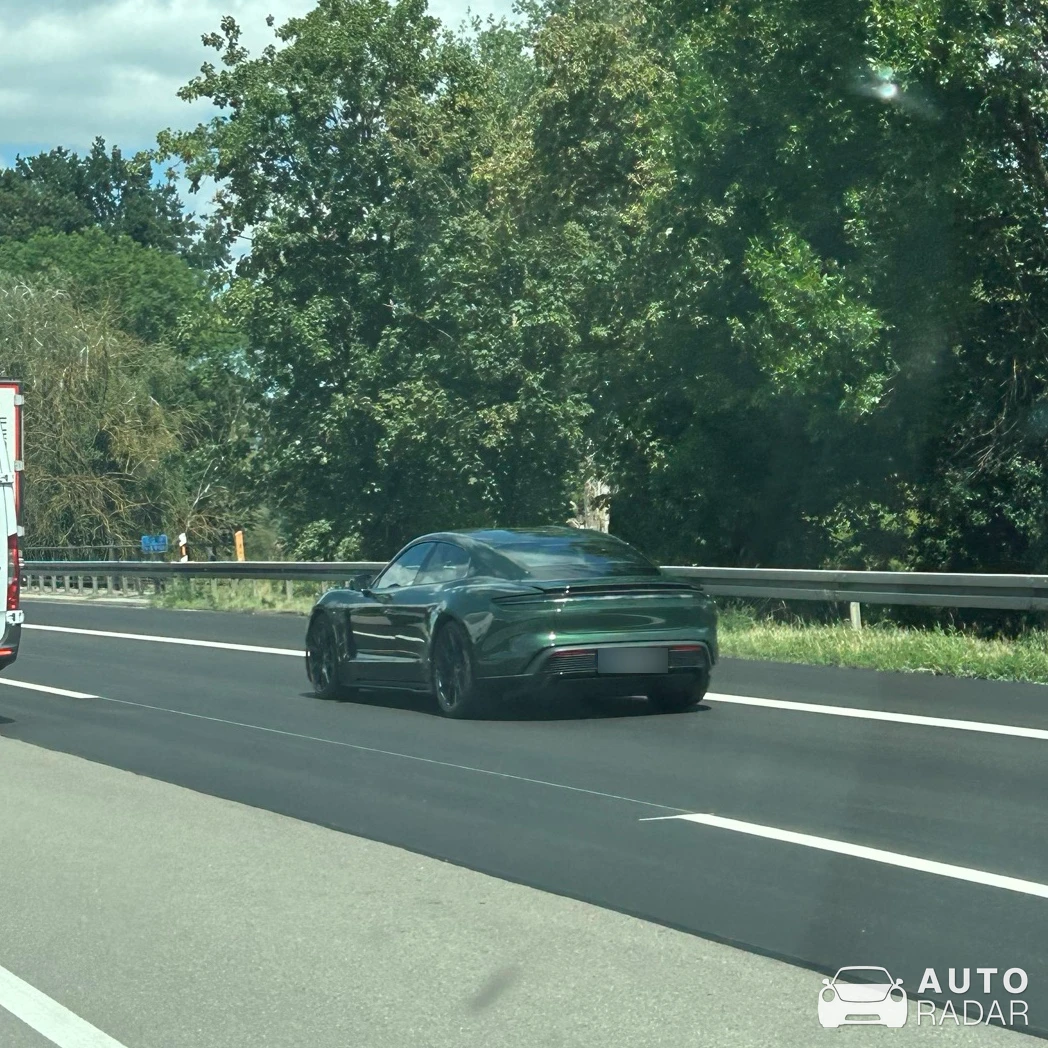 Porsche Taycan spotted in Ingolstadt