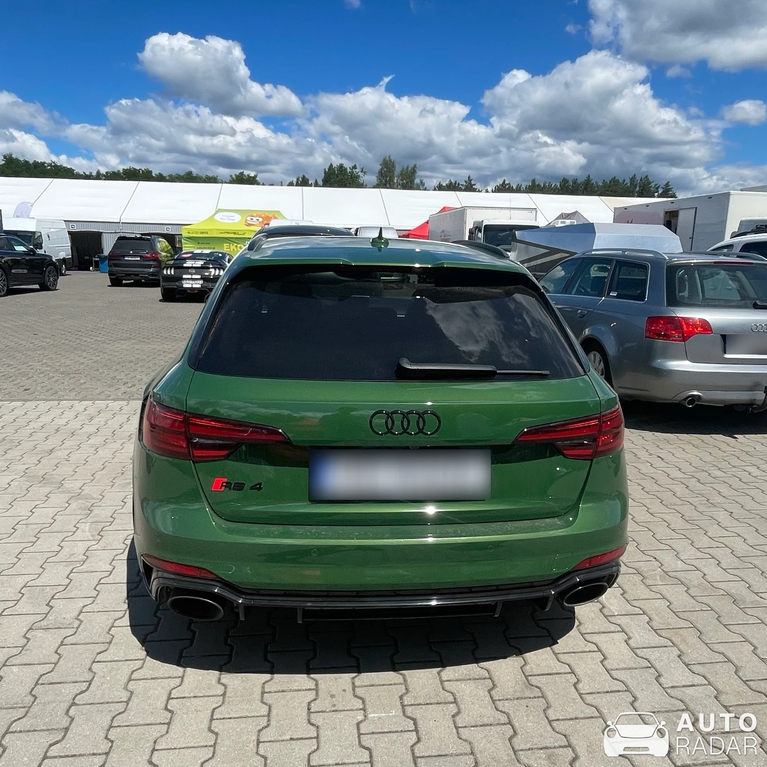 Audi RS4 Avant B9 spotted in Poznań