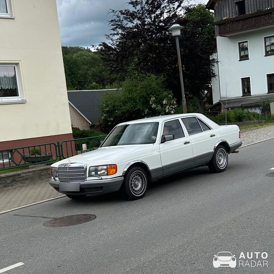 Mercedes-Benz S-Klasse Coupe C126 spotted in Zwönitz