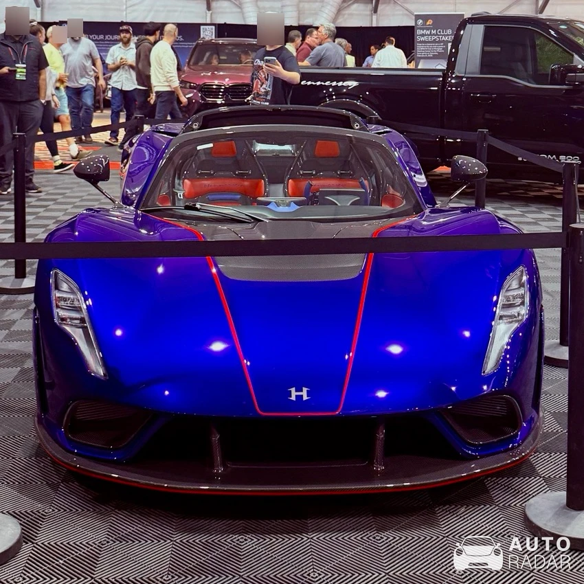 Hennessey Venom F5 Revolution Roadster spotted in Fountain Hills