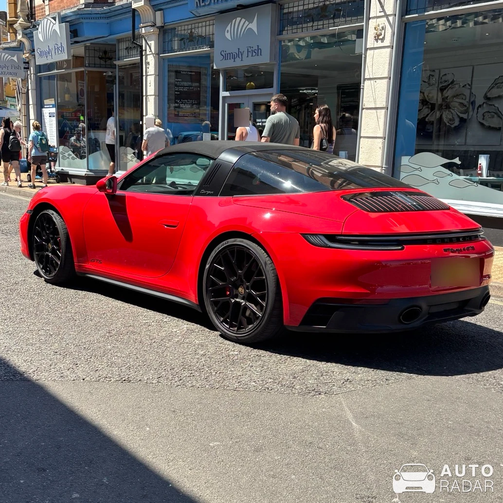 Porsche 992 Targa 4 GTS MkI spotted in Brixham