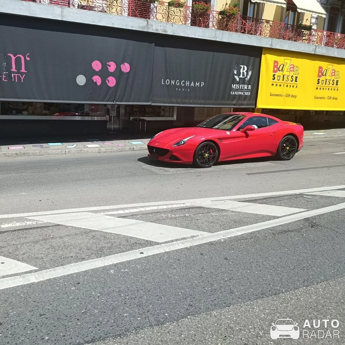 Ferrari California T spotted in Vevey