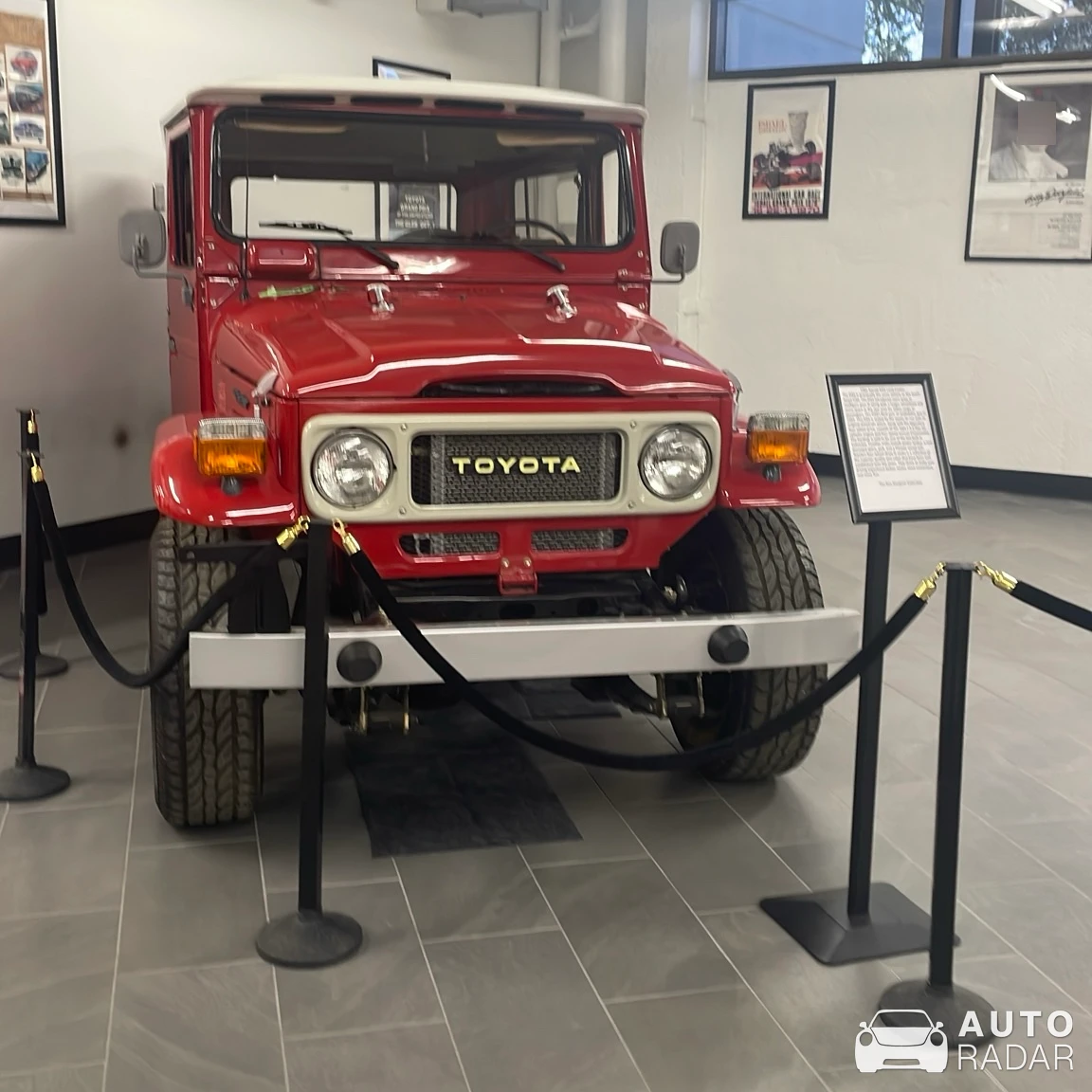 Toyota Land Cruiser spotted in Fort Worth
