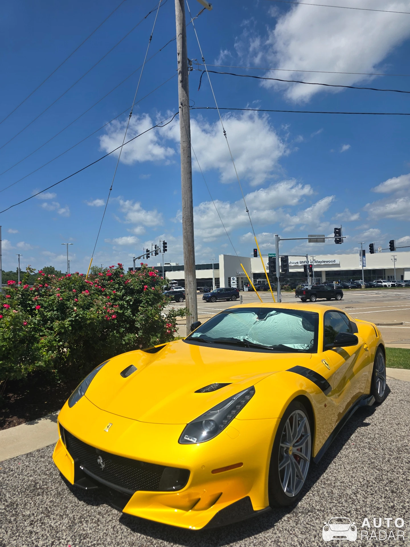 Ferrari F12tdf spotted in Maplewood