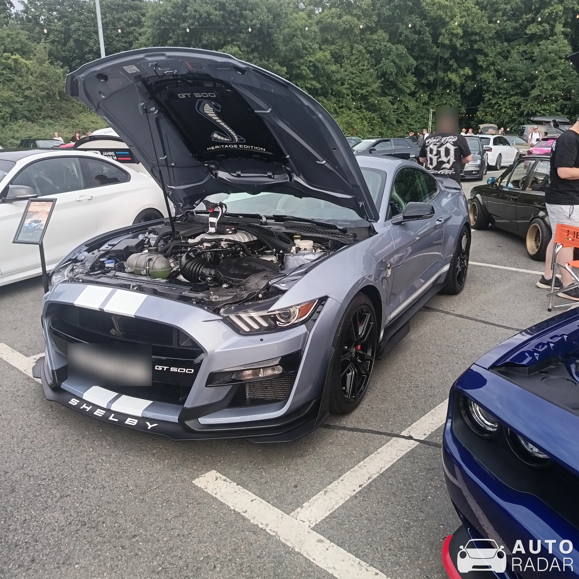 Ford Mustang Shelby GT500 spotted in Plauen
