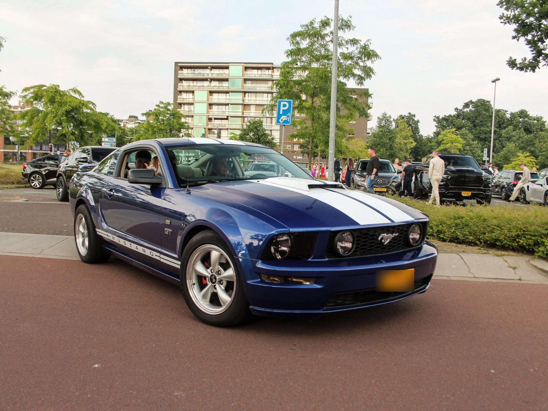 Ford Mustang GT spotted in Emmen, Netherlands