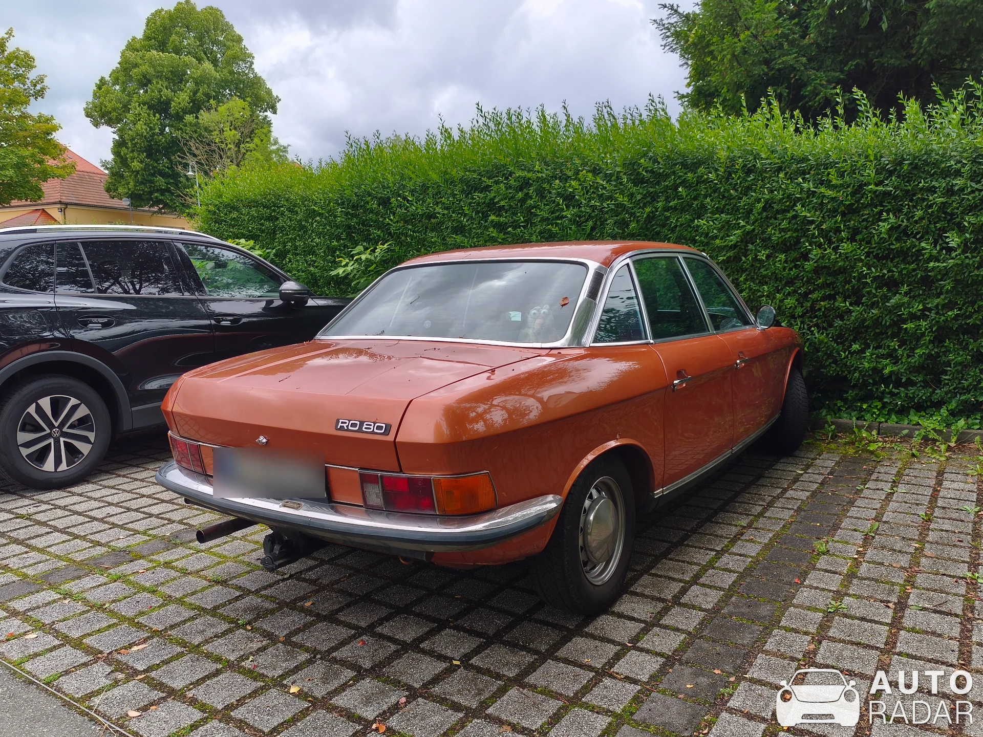 NSU Ro 80 spotted in Niederwiesa