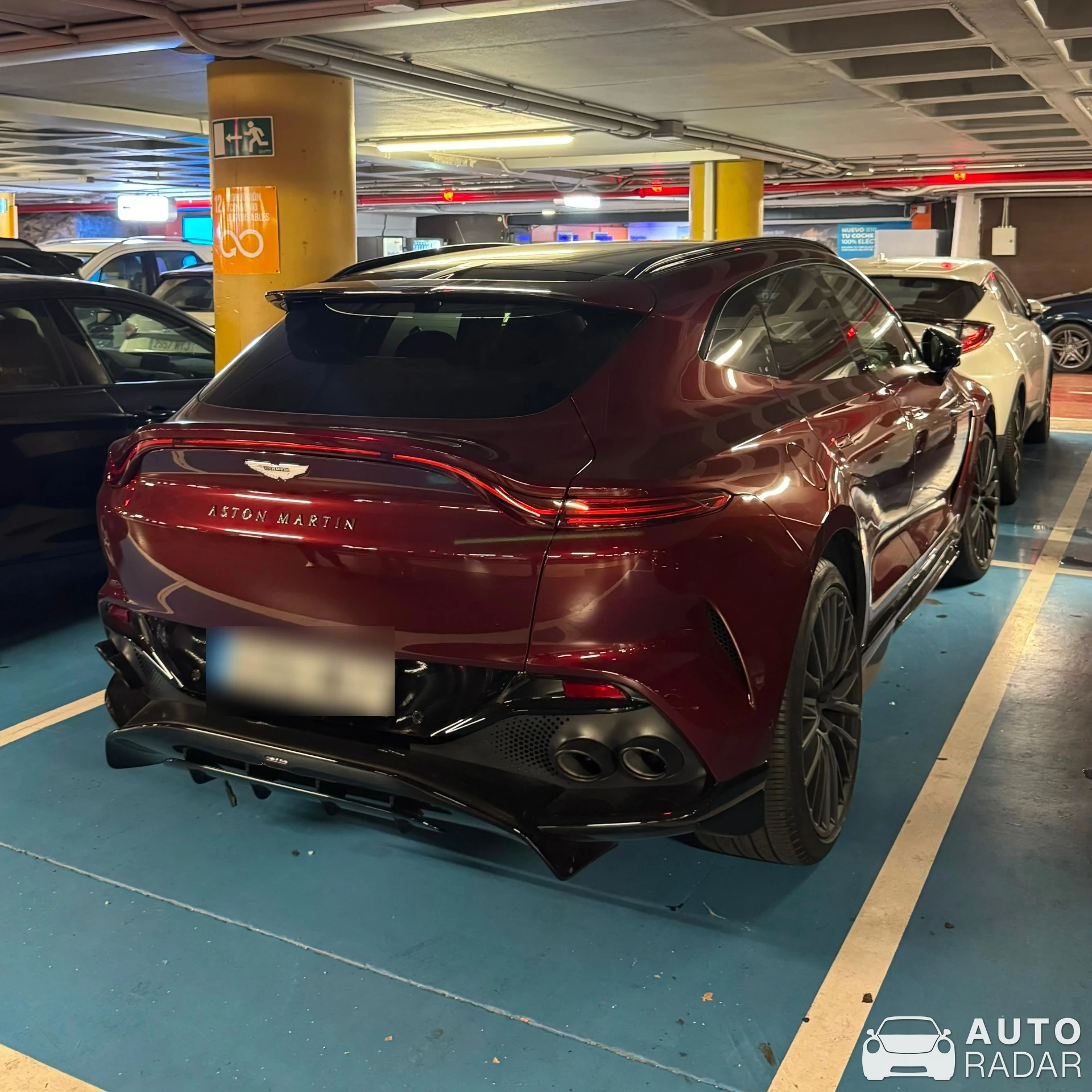 Aston Martin DBX707 spotted in Málaga