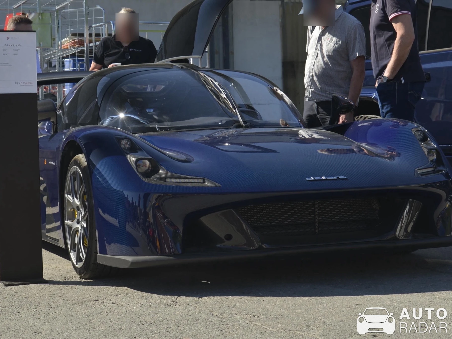 Dallara Stradale spotted in Bromma