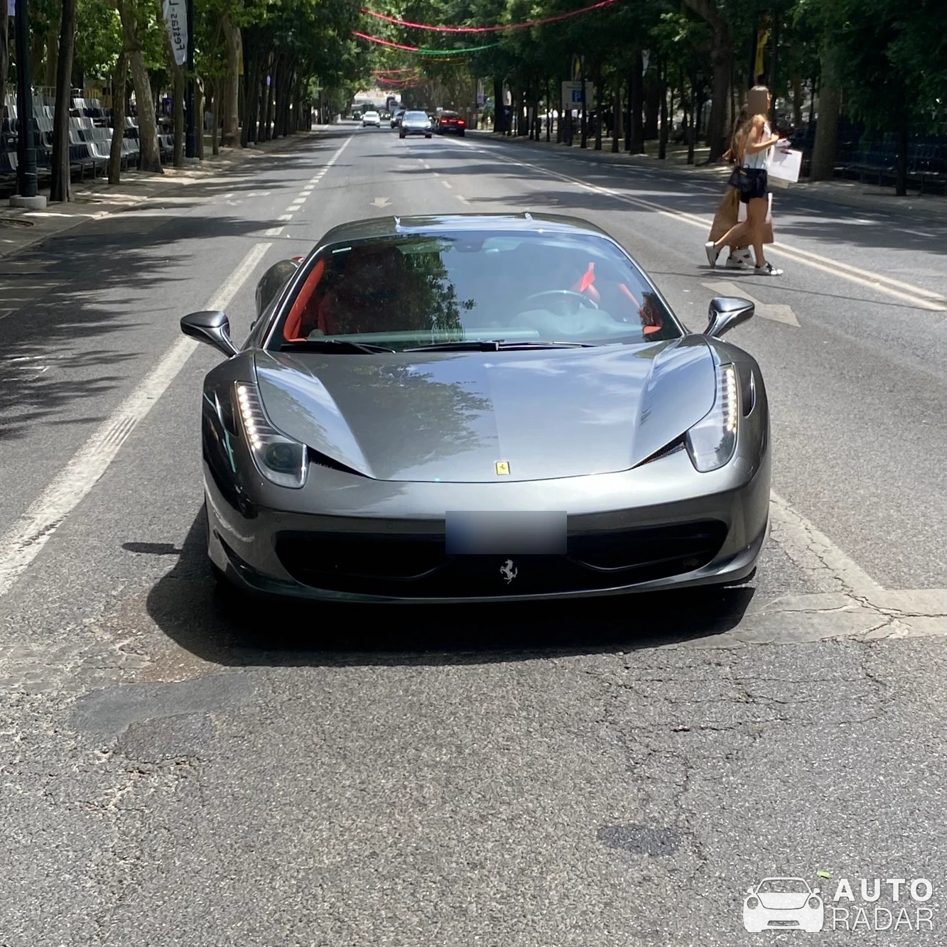 Ferrari 458 Italia Novitec Rosso spotted in Lisboa